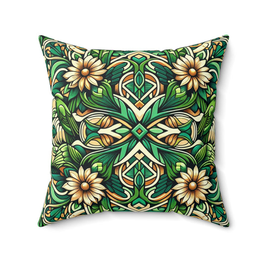 Spun Polyester Square Pillow