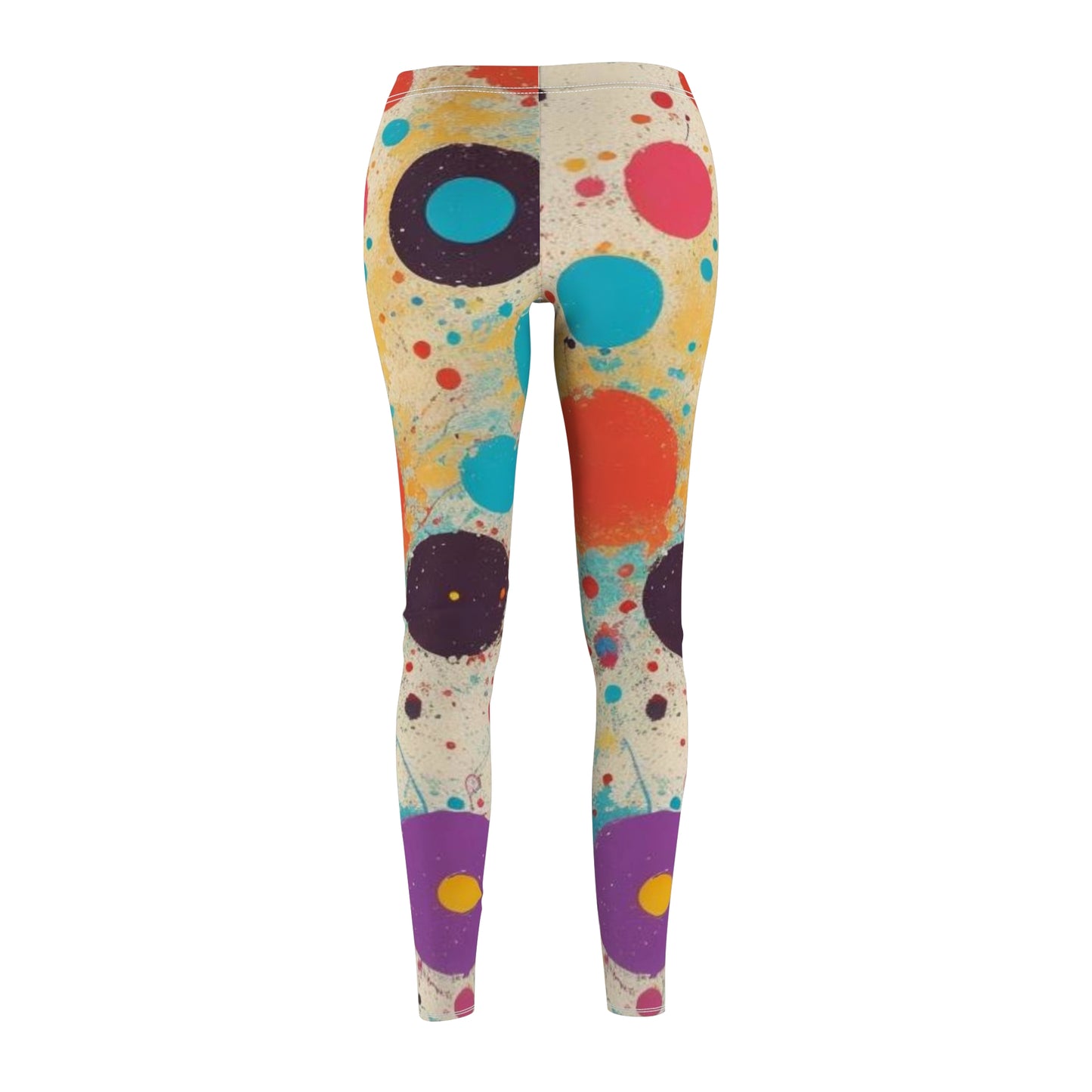 Women's Cut & Sew Casual Leggings (AOP)