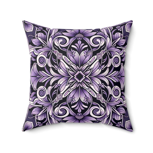 Spun Polyester Square Pillow
