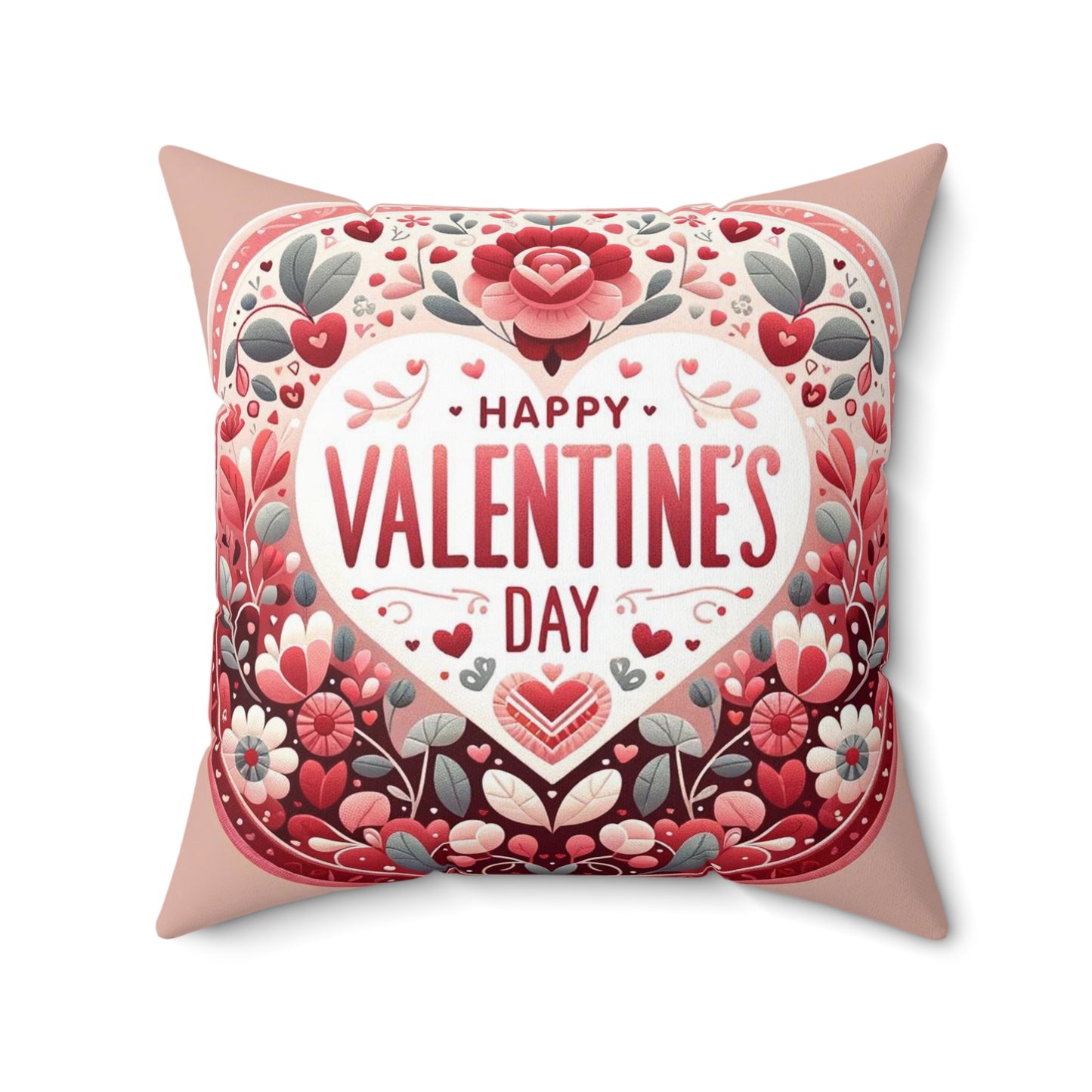 Spun Polyester Square Pillow