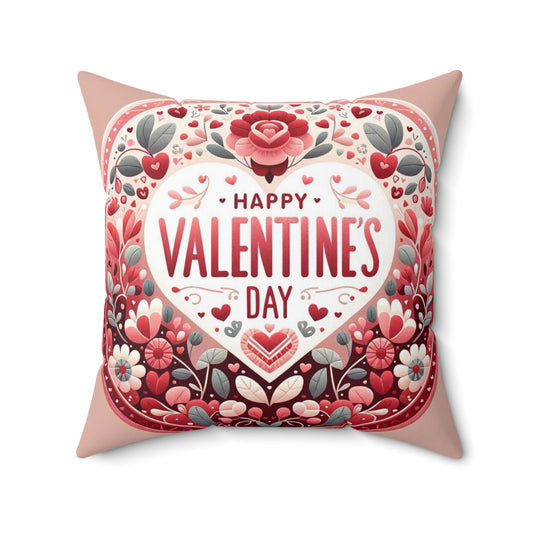 Spun Polyester Square Pillow