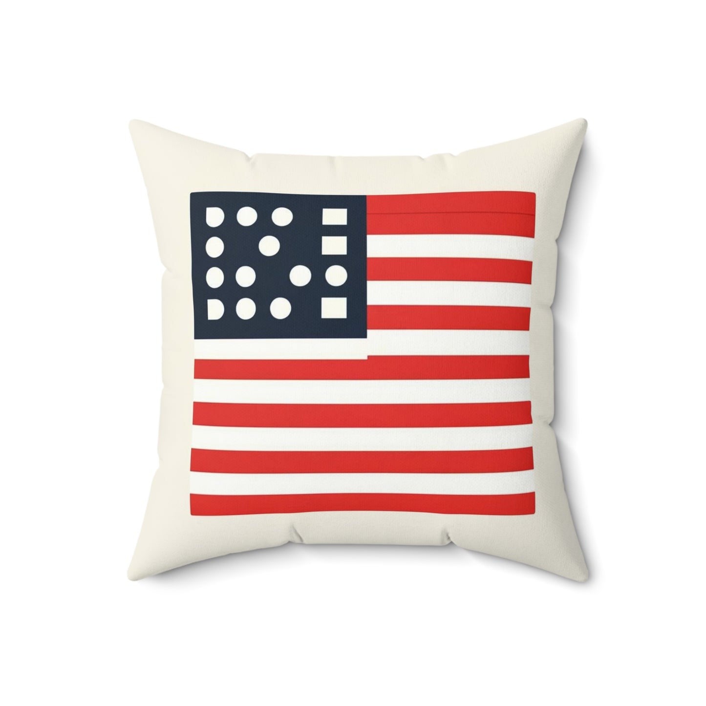 Spun Polyester Square Pillow