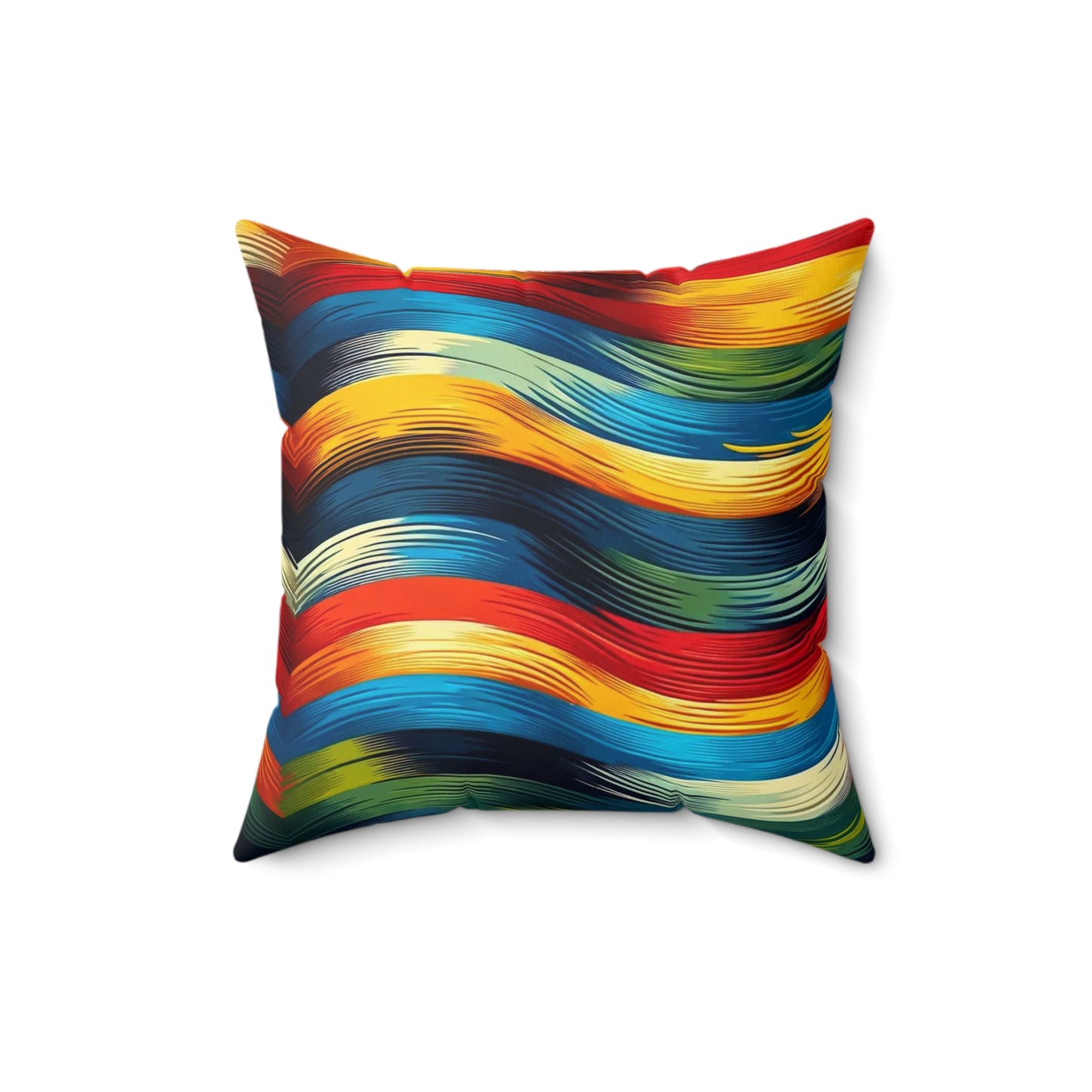Spun Polyester Square Pillow