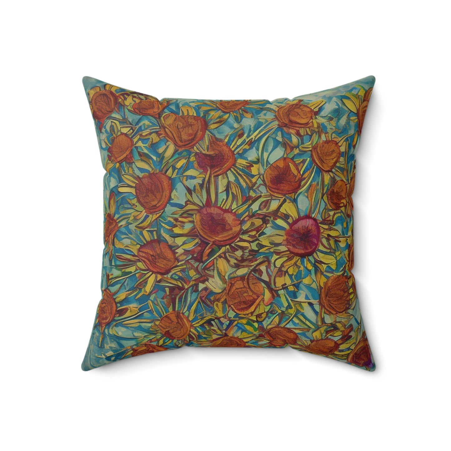 Spun Polyester Square Pillow