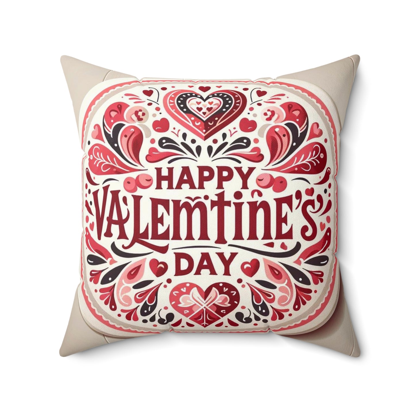 Spun Polyester Square Pillow