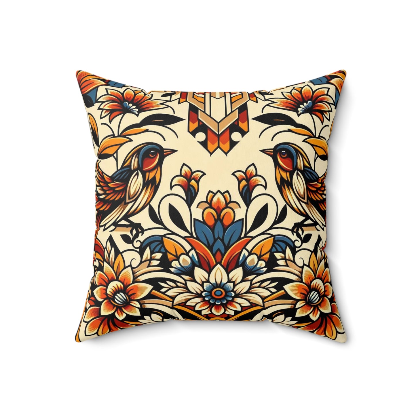 Spun Polyester Square Pillow