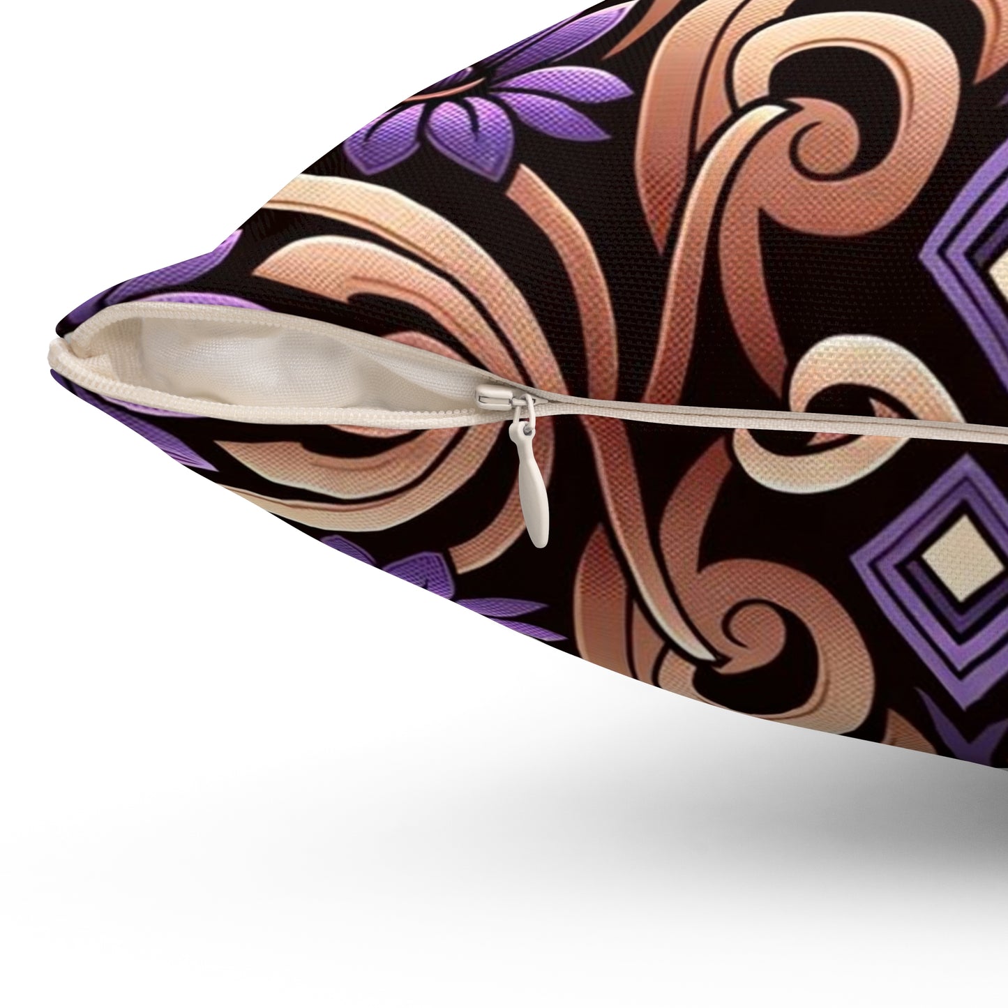 Spun Polyester Square Pillow