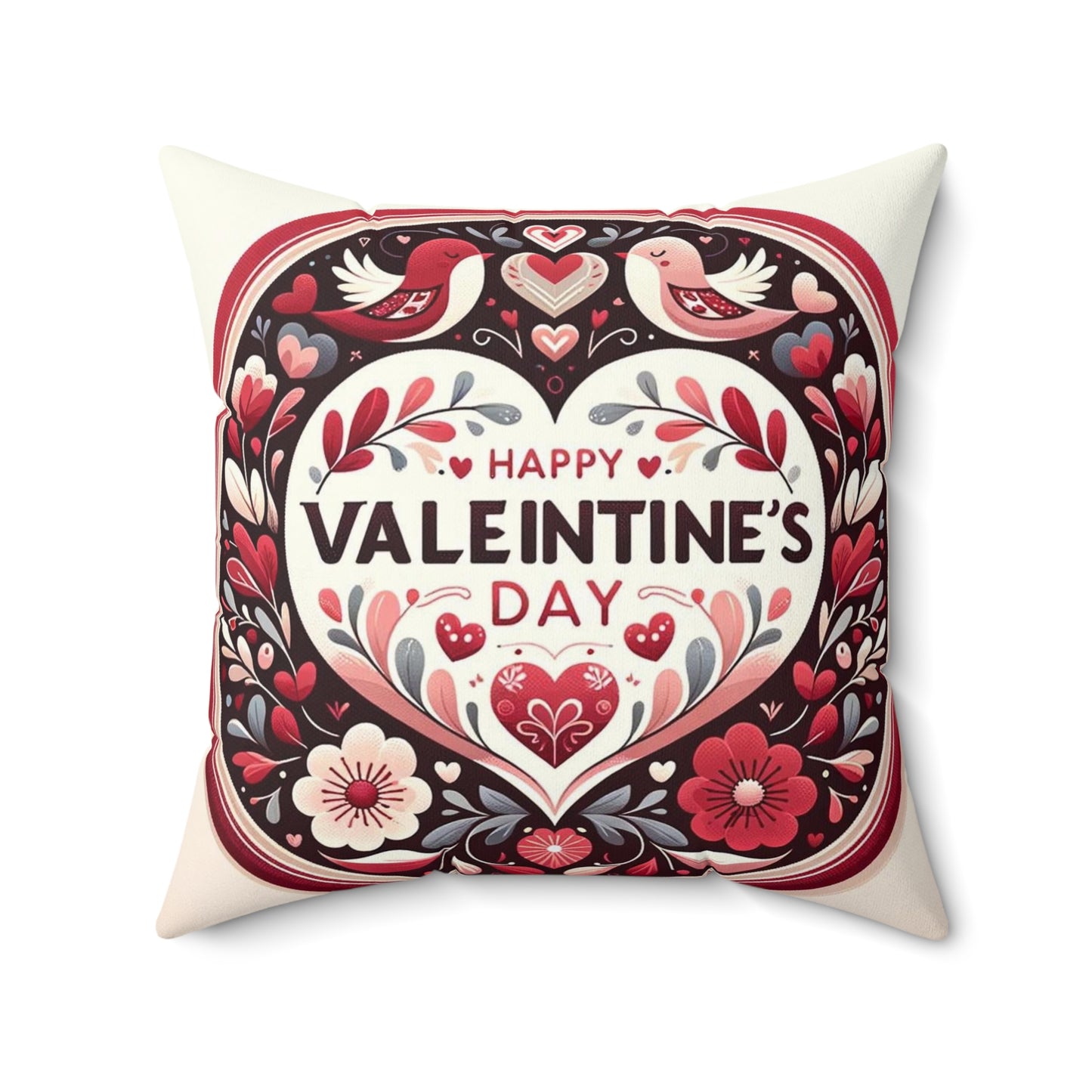 Spun Polyester Square Pillow