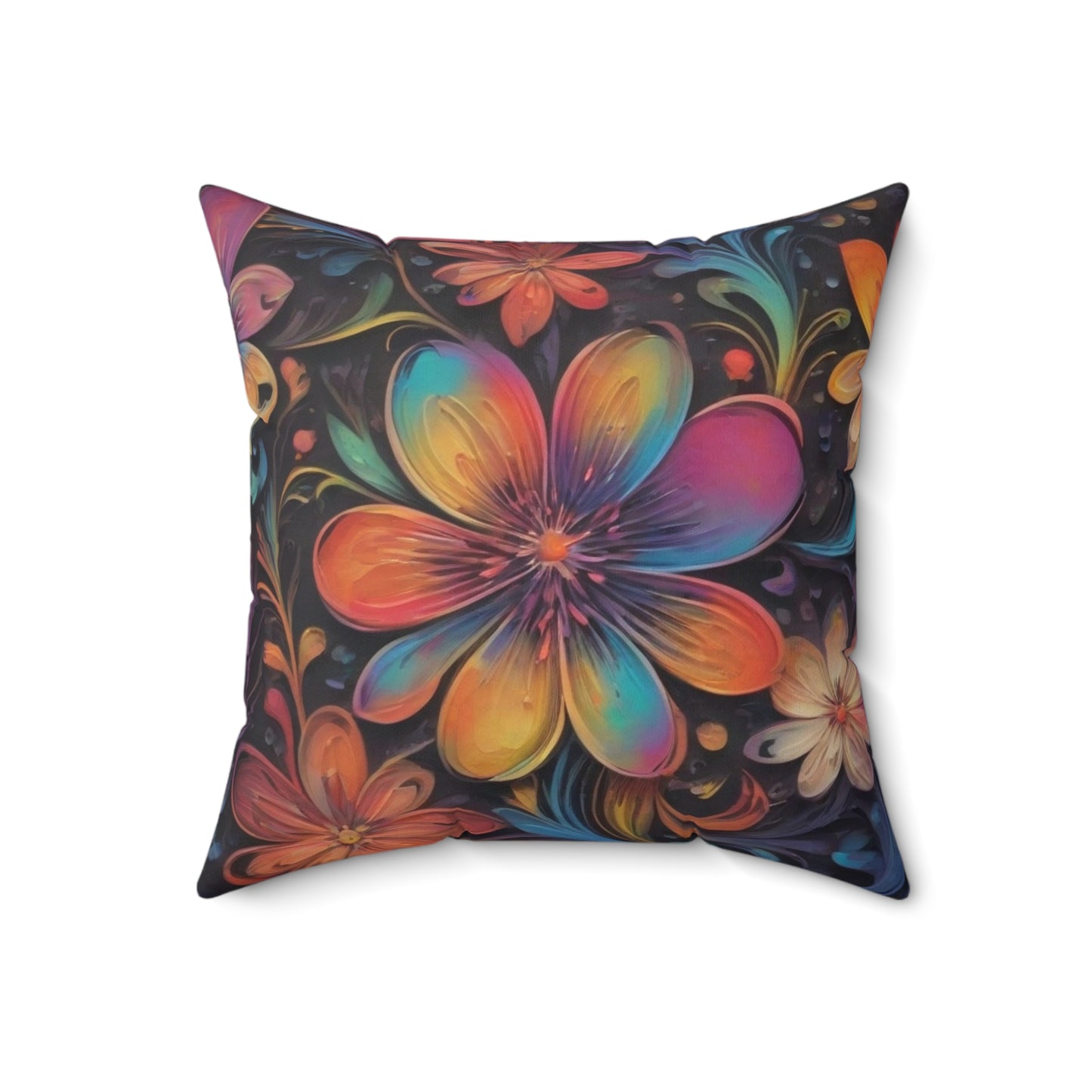 Spun Polyester Square Pillow