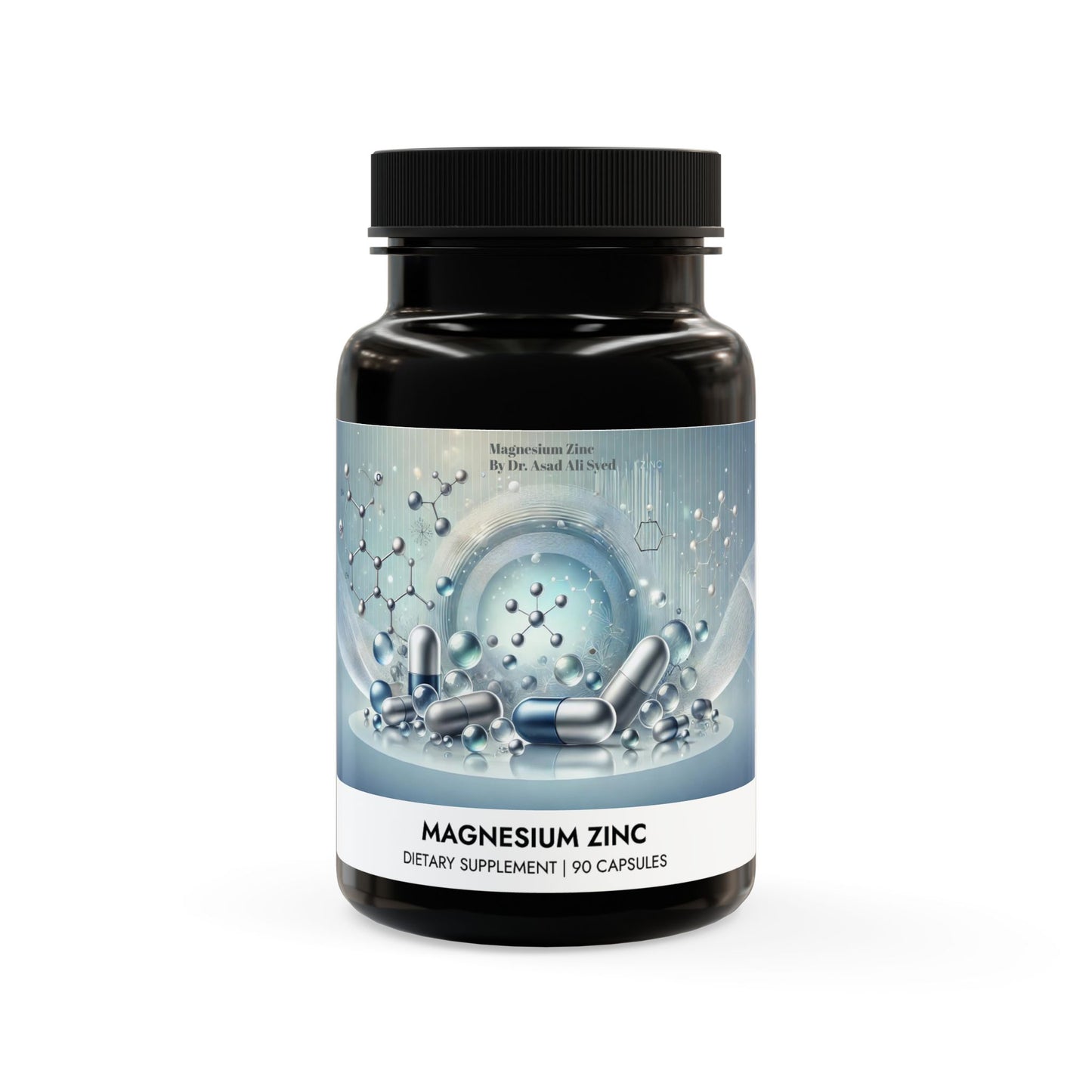 Magnesium Zinc Supplement (90 Capsules) By Dr. Asad Ali Syed