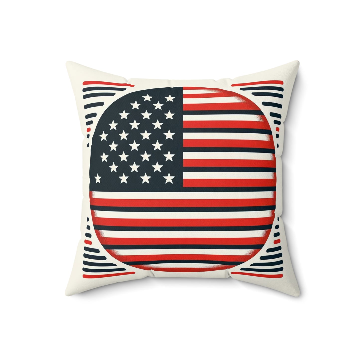 Spun Polyester Square Pillow