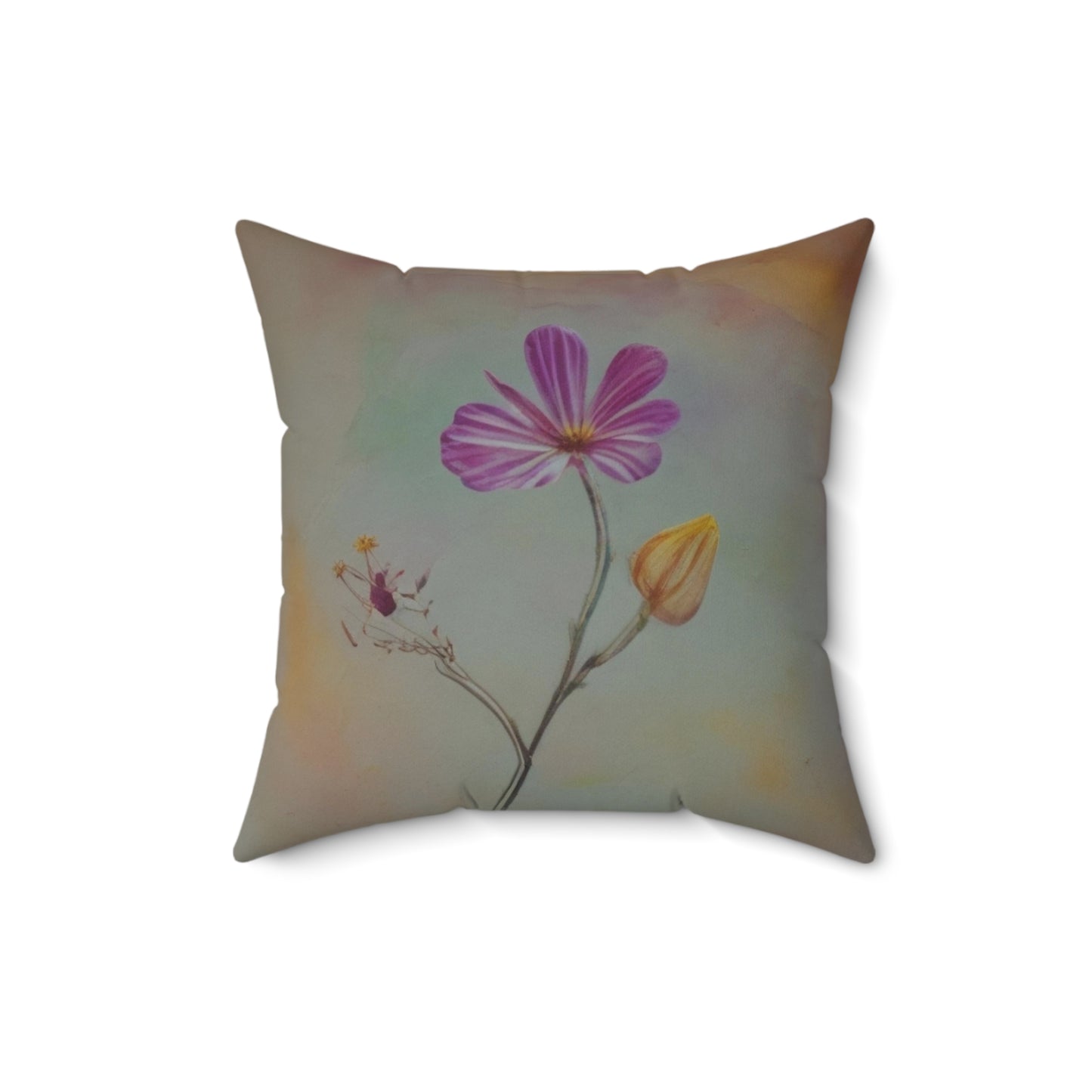 Spun Polyester Square Pillow