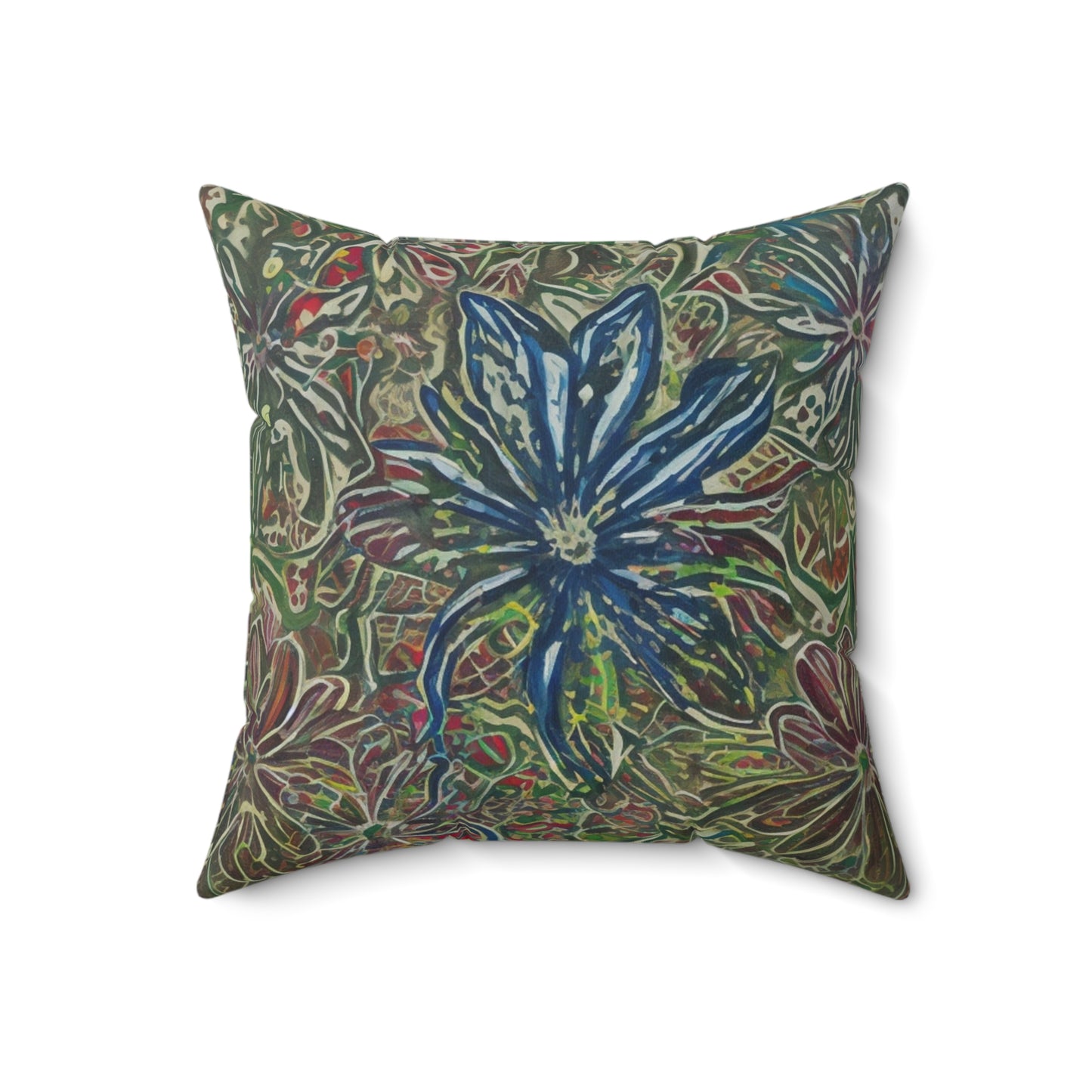 Spun Polyester Square Pillow