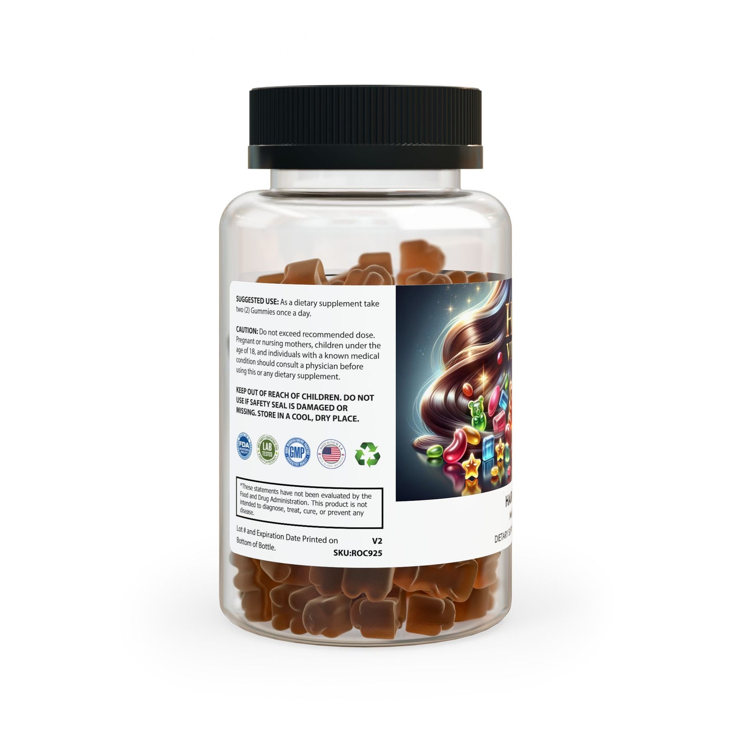 Hair Vitamin Gummies (60 Gummies) By Dr. Asad Ali Syed