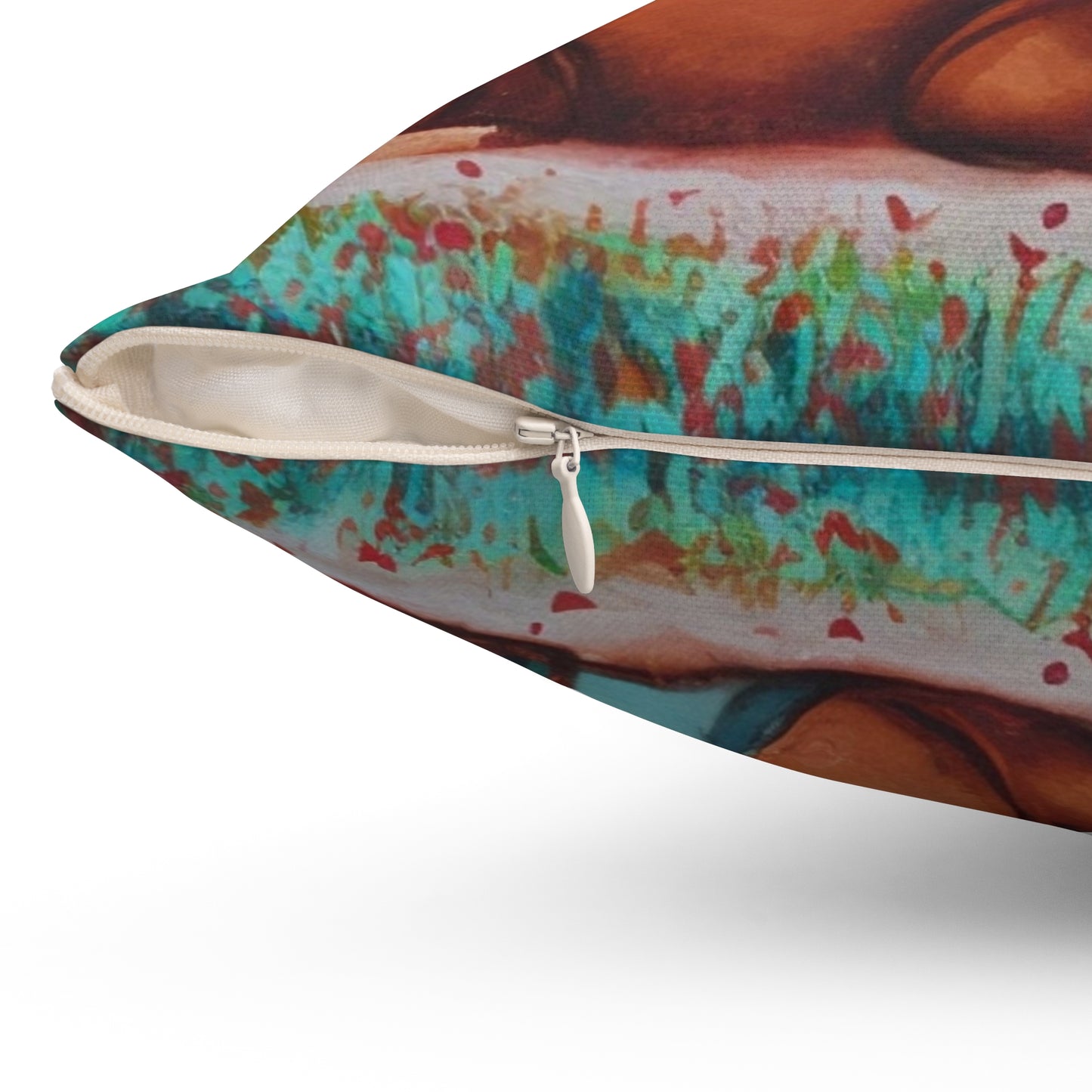 Spun Polyester Square Pillow