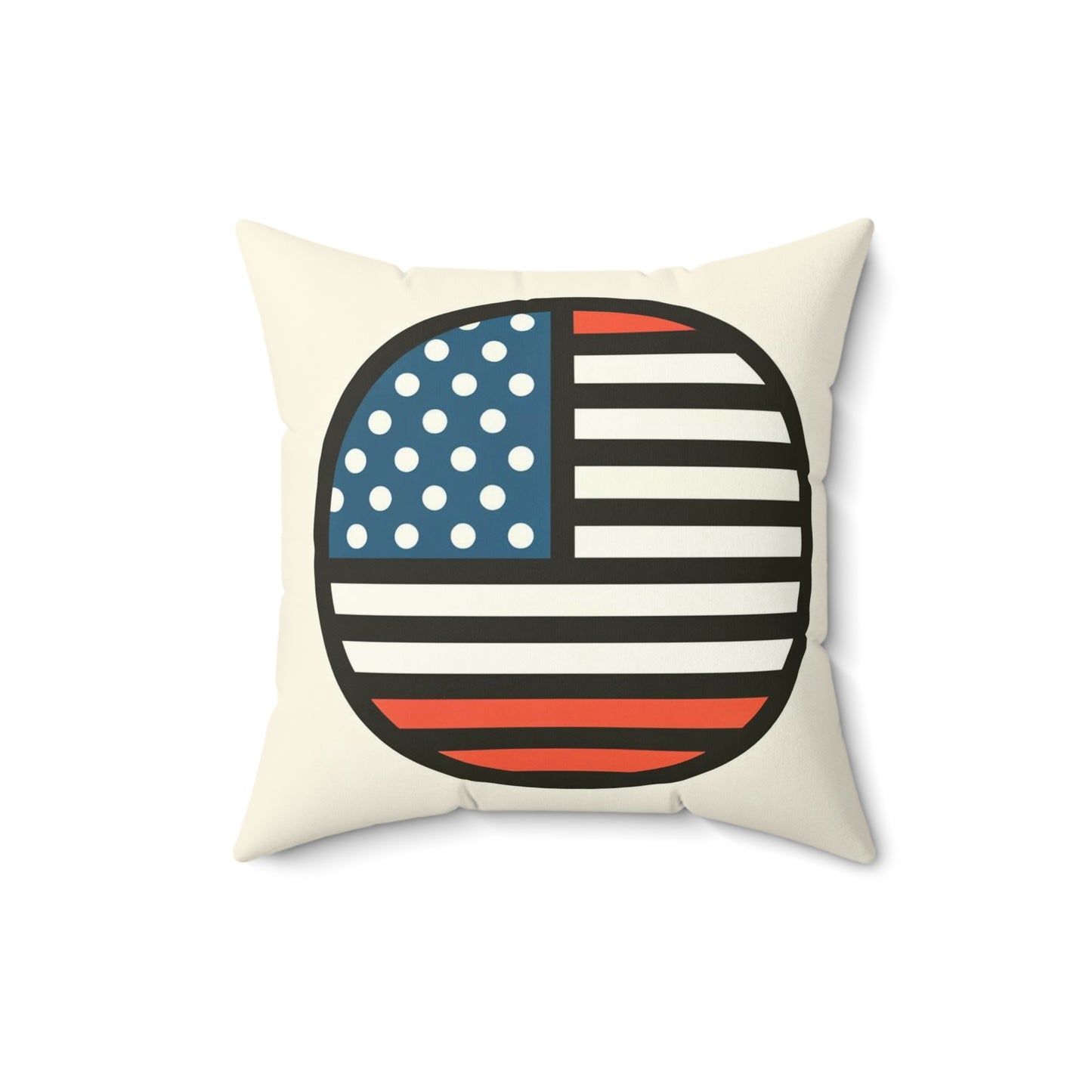 Spun Polyester Square Pillow