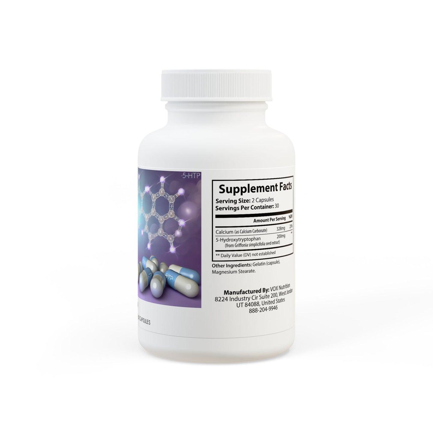 5-HTP Supplement (60 Capsules) By Dr. Asad Ali Syed