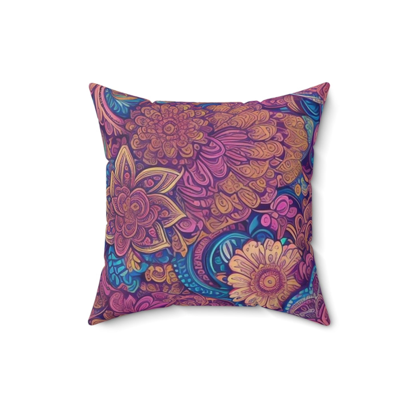 Spun Polyester Square Pillow