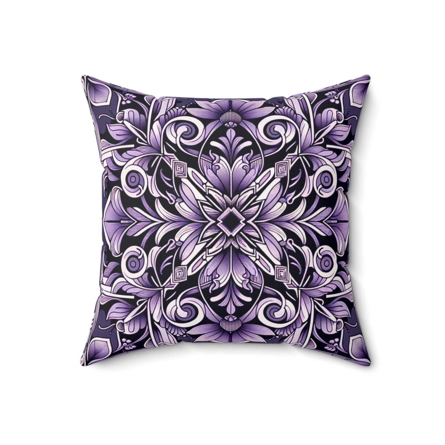 Spun Polyester Square Pillow