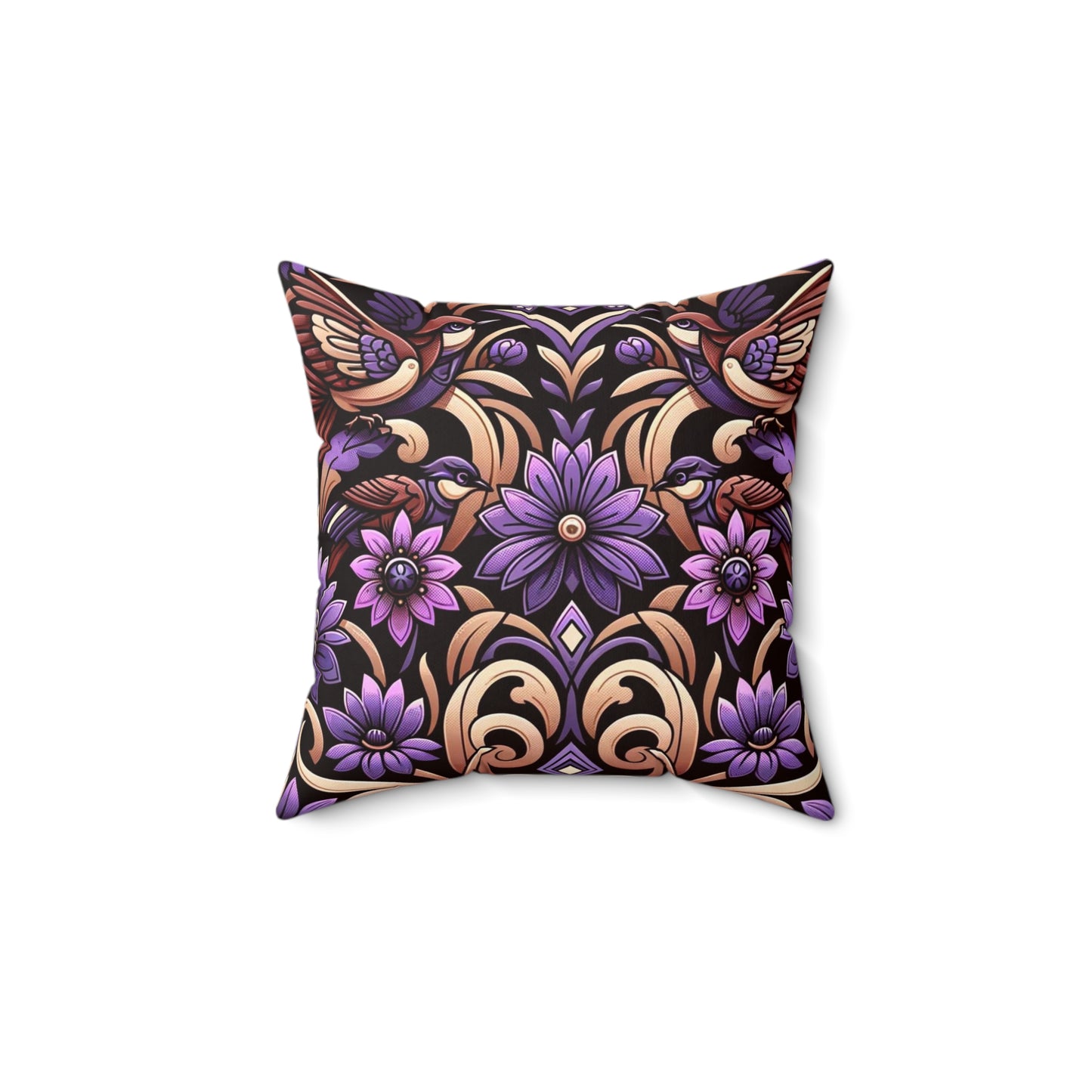 Spun Polyester Square Pillow