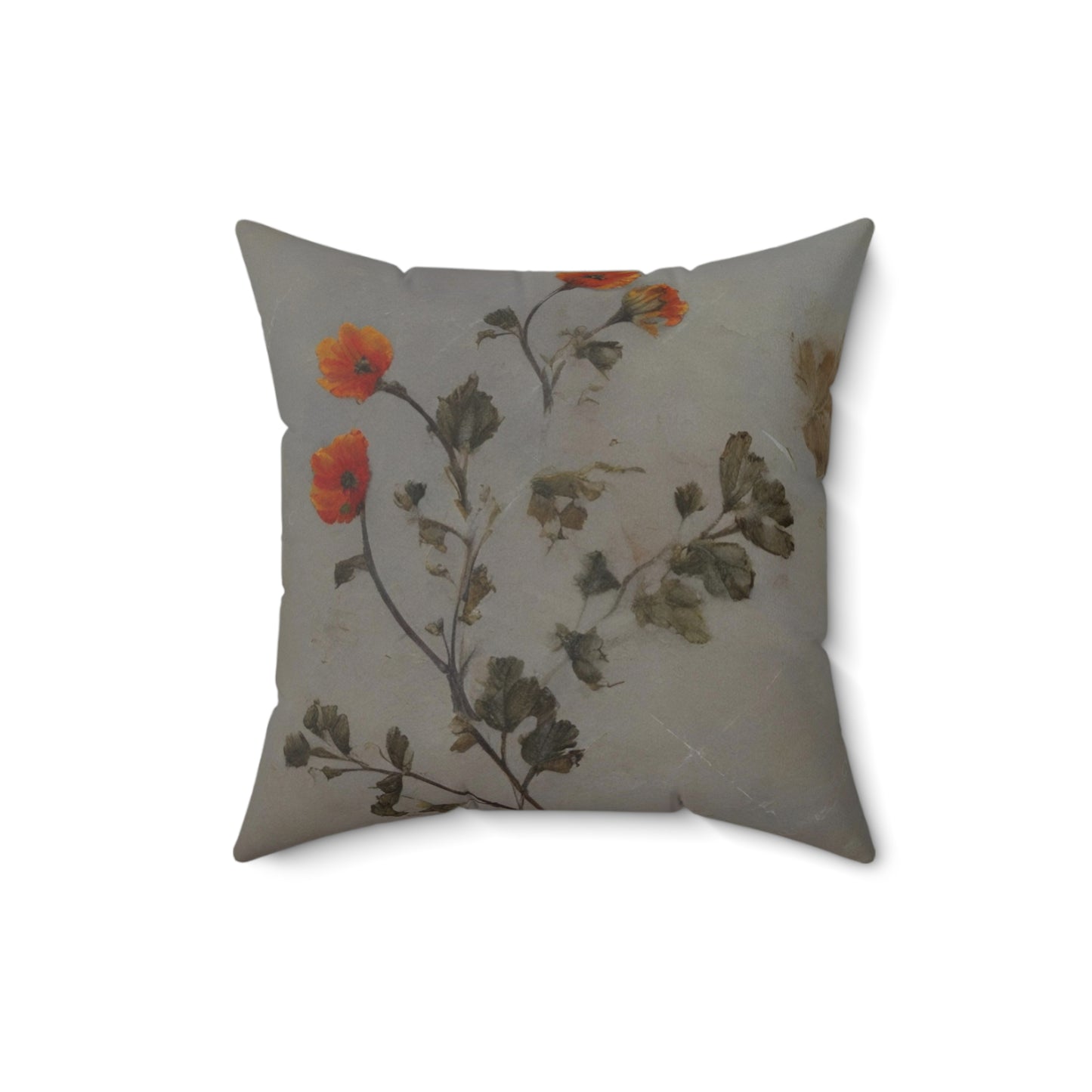 Spun Polyester Square Pillow