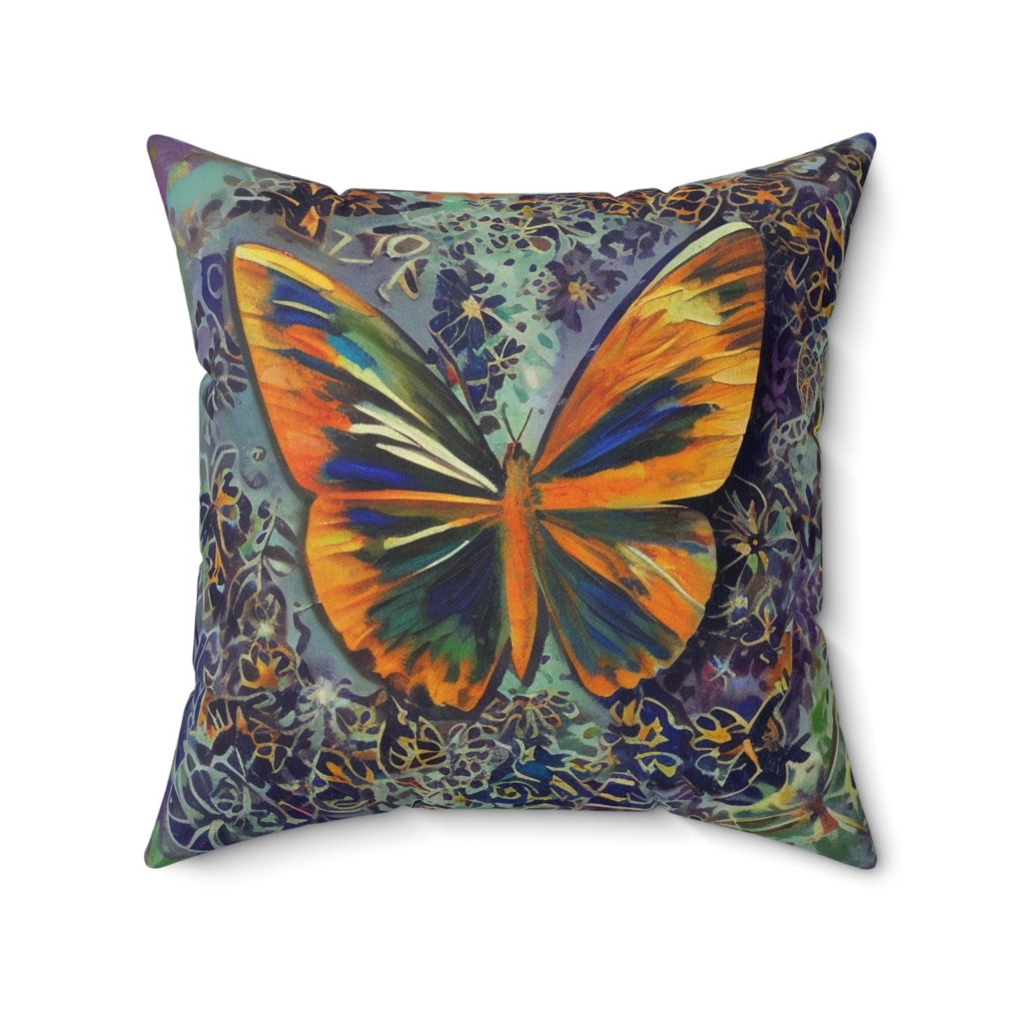 Spun Polyester Square Pillow