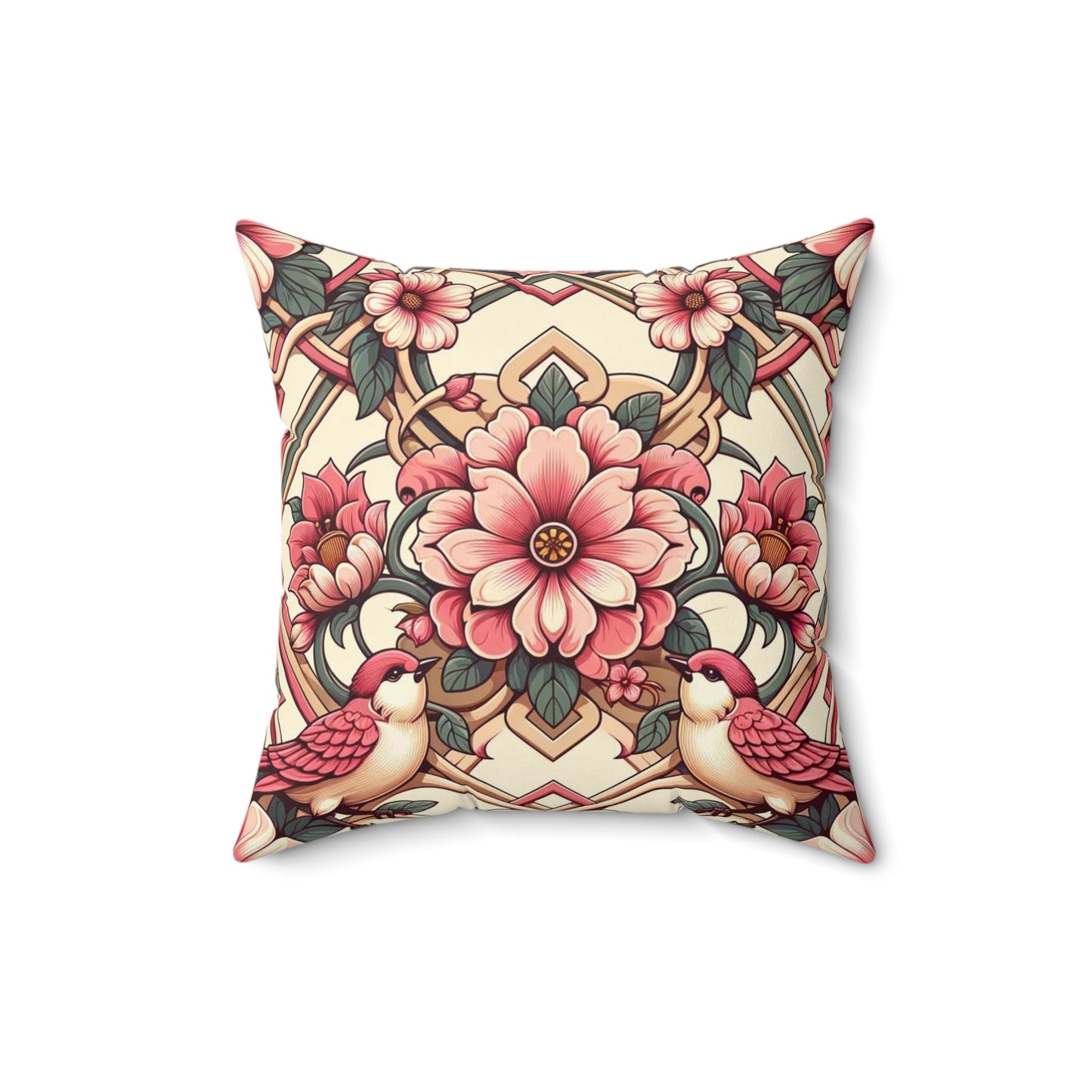 Spun Polyester Square Pillow