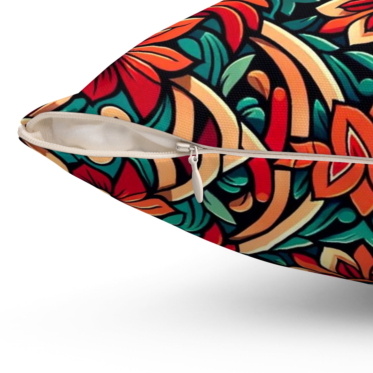 Spun Polyester Square Pillow
