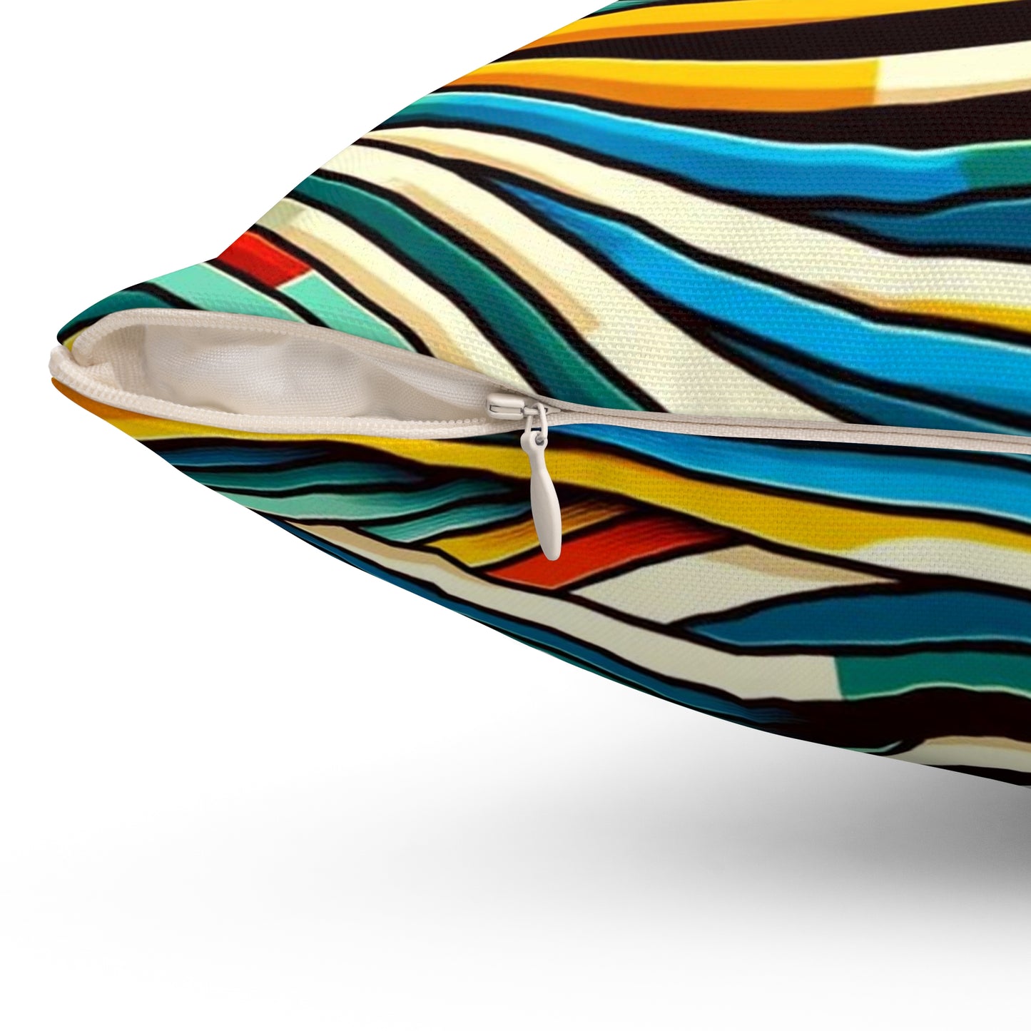 Spun Polyester Square Pillow