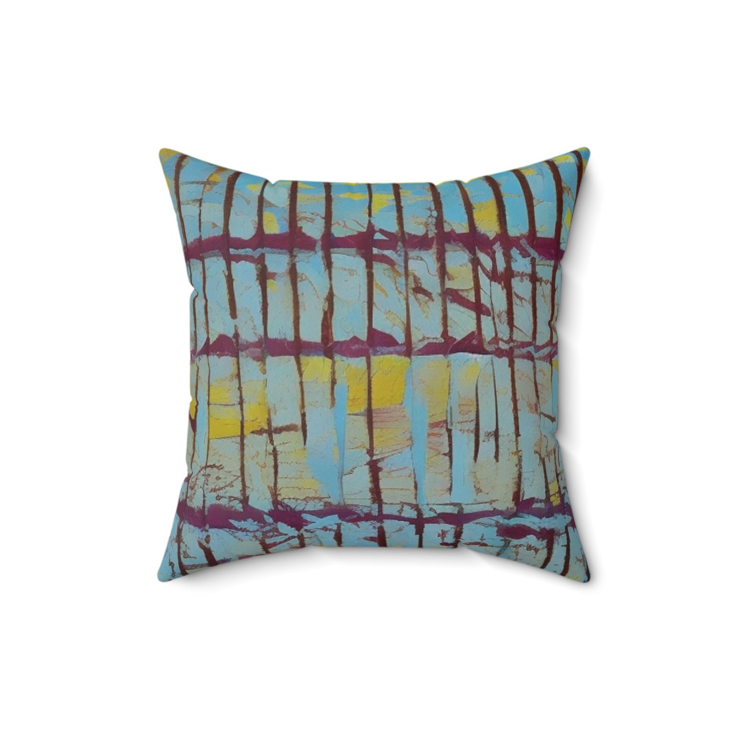 Spun Polyester Square Pillow