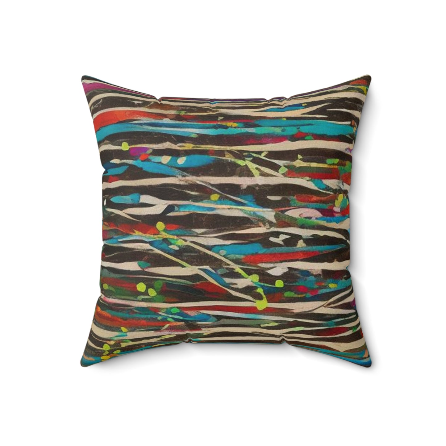 Spun Polyester Square Pillow