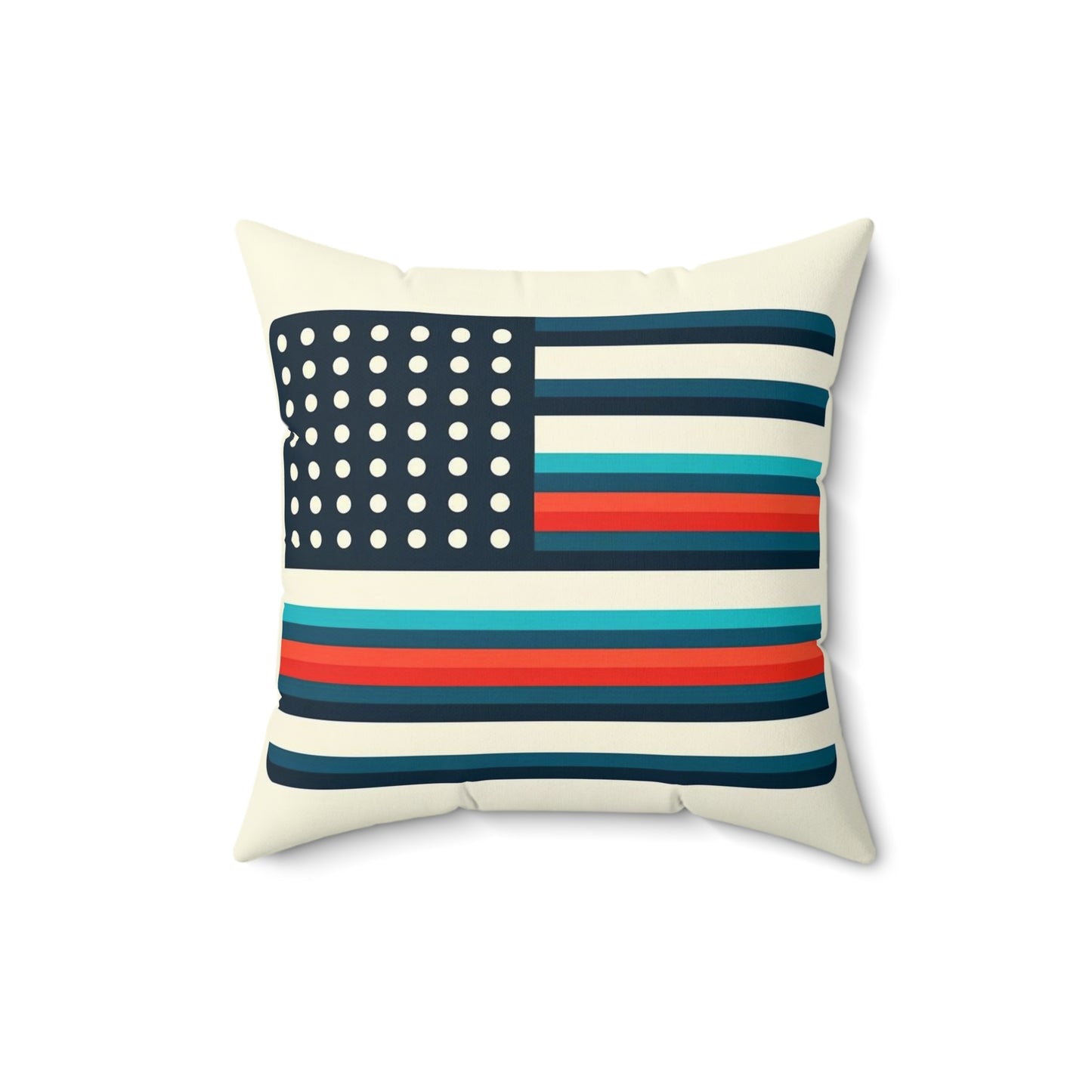 Spun Polyester Square Pillow