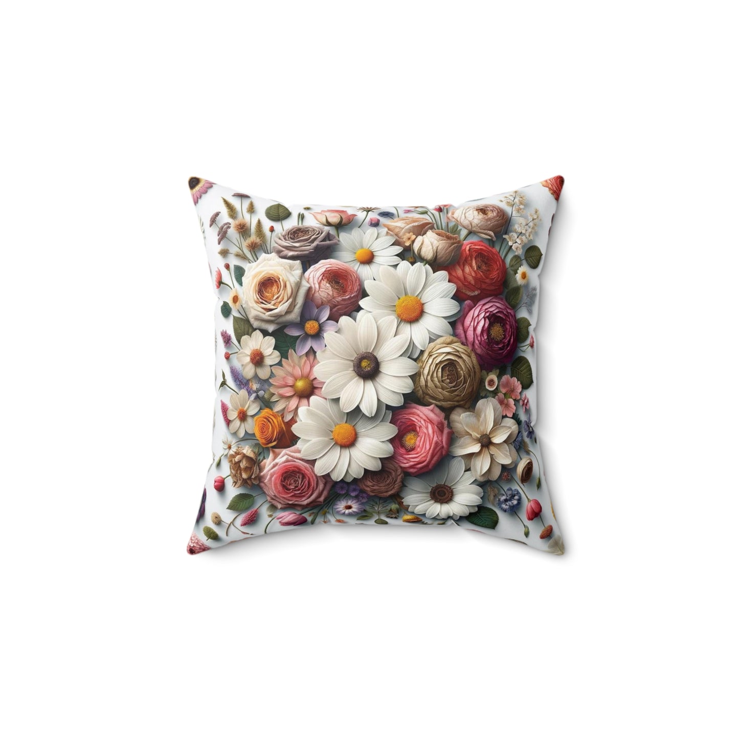 Spun Polyester Square Pillow