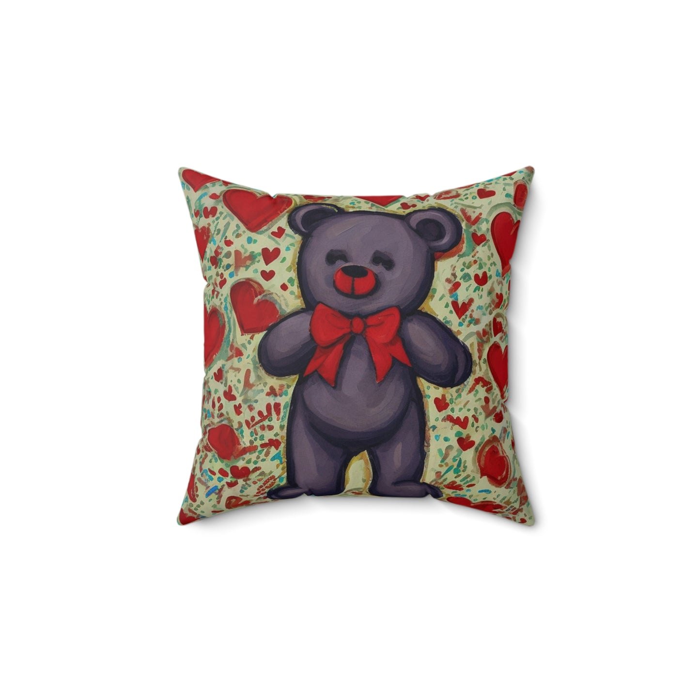 Spun Polyester Square Pillow