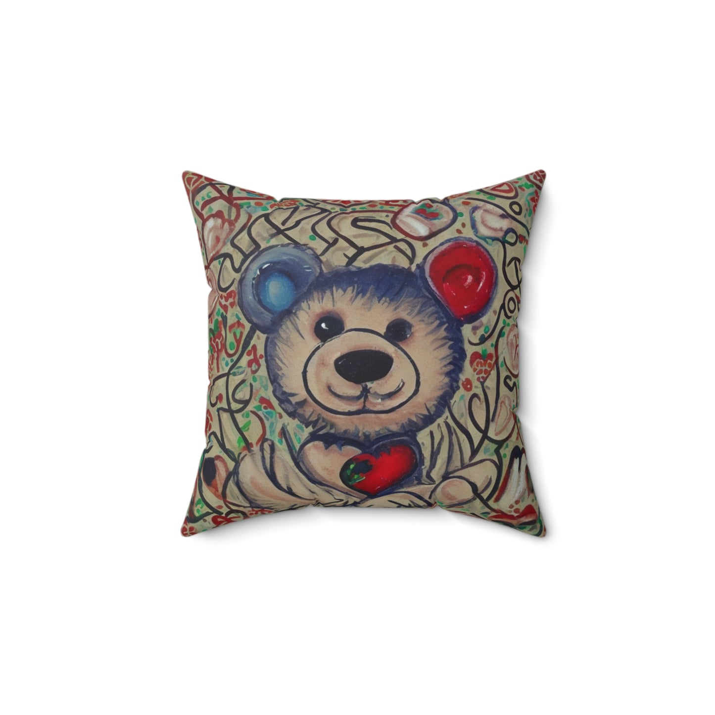 Spun Polyester Square Pillow