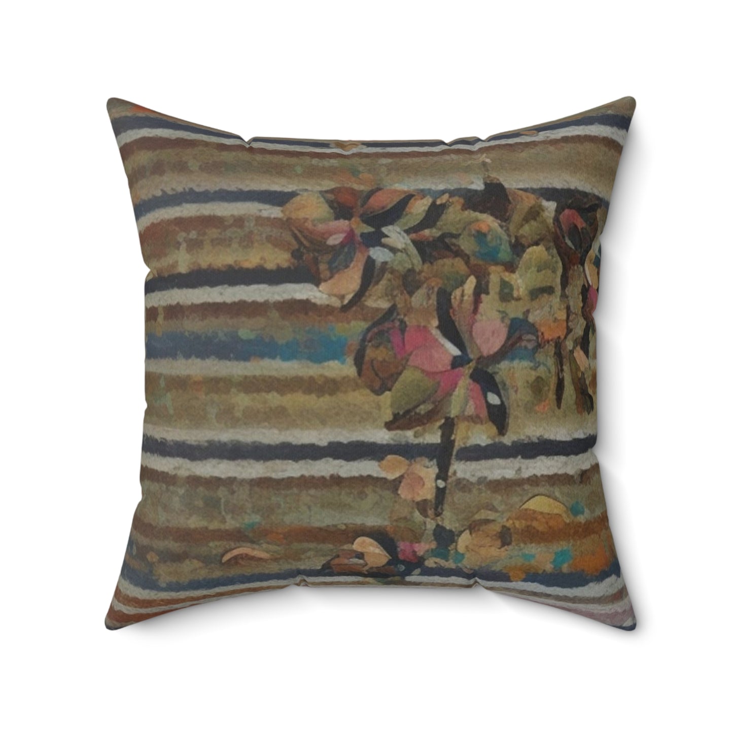 Spun Polyester Square Pillow