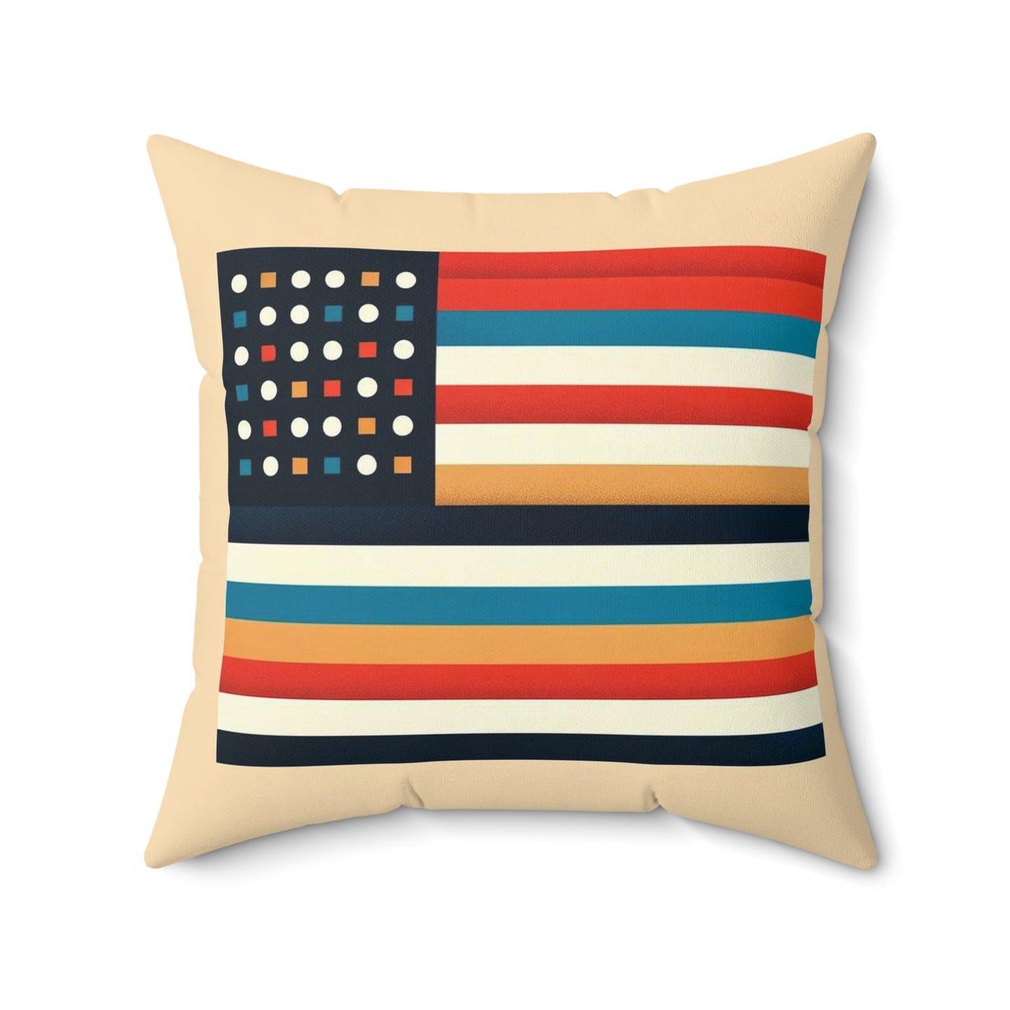 Spun Polyester Square Pillow