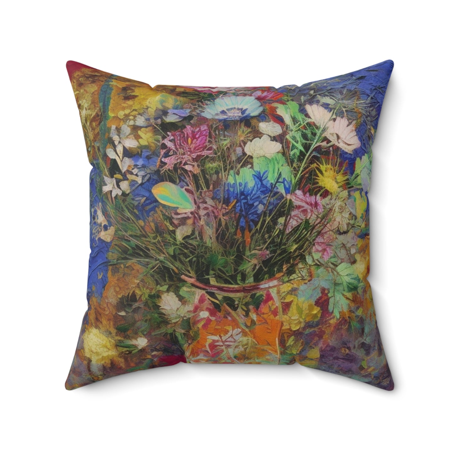 Spun Polyester Square Pillow