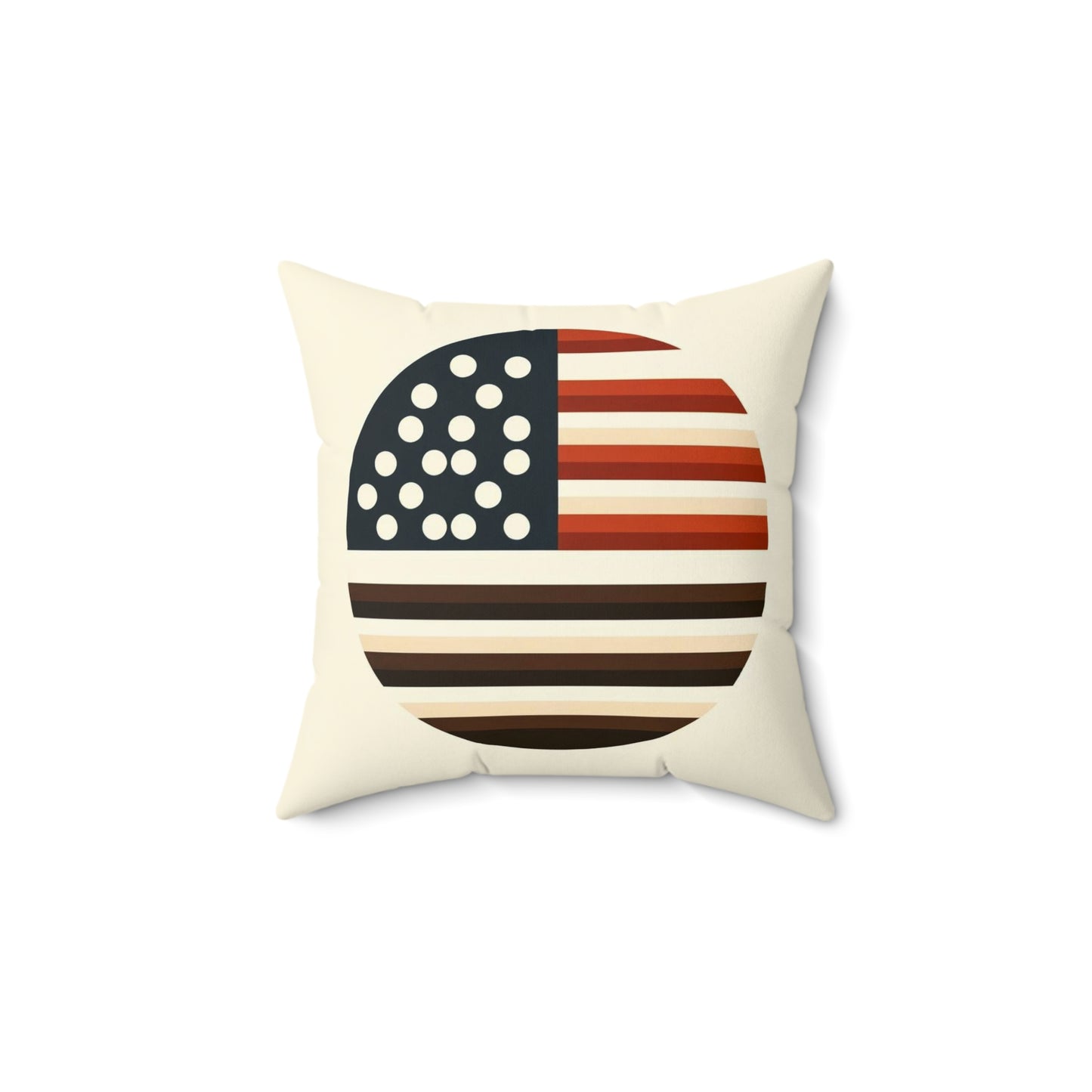 Spun Polyester Square Pillow