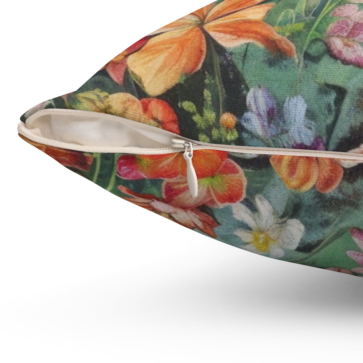 Spun Polyester Square Pillow