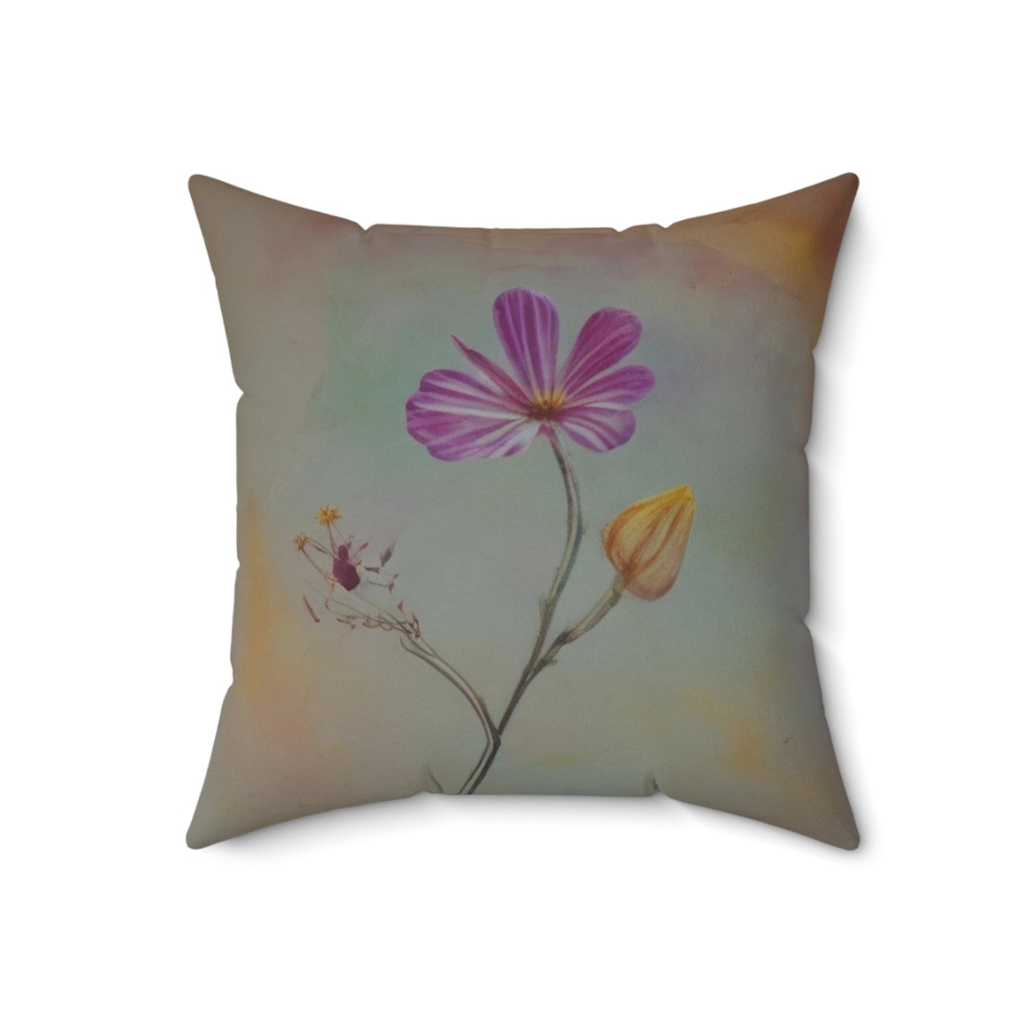 Spun Polyester Square Pillow