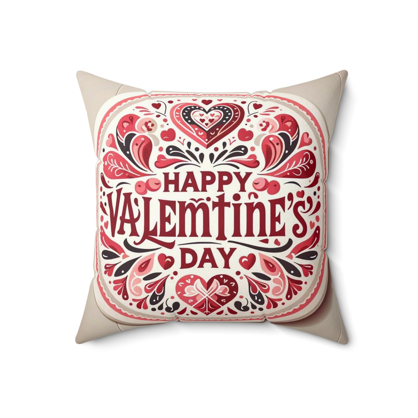 Spun Polyester Square Pillow