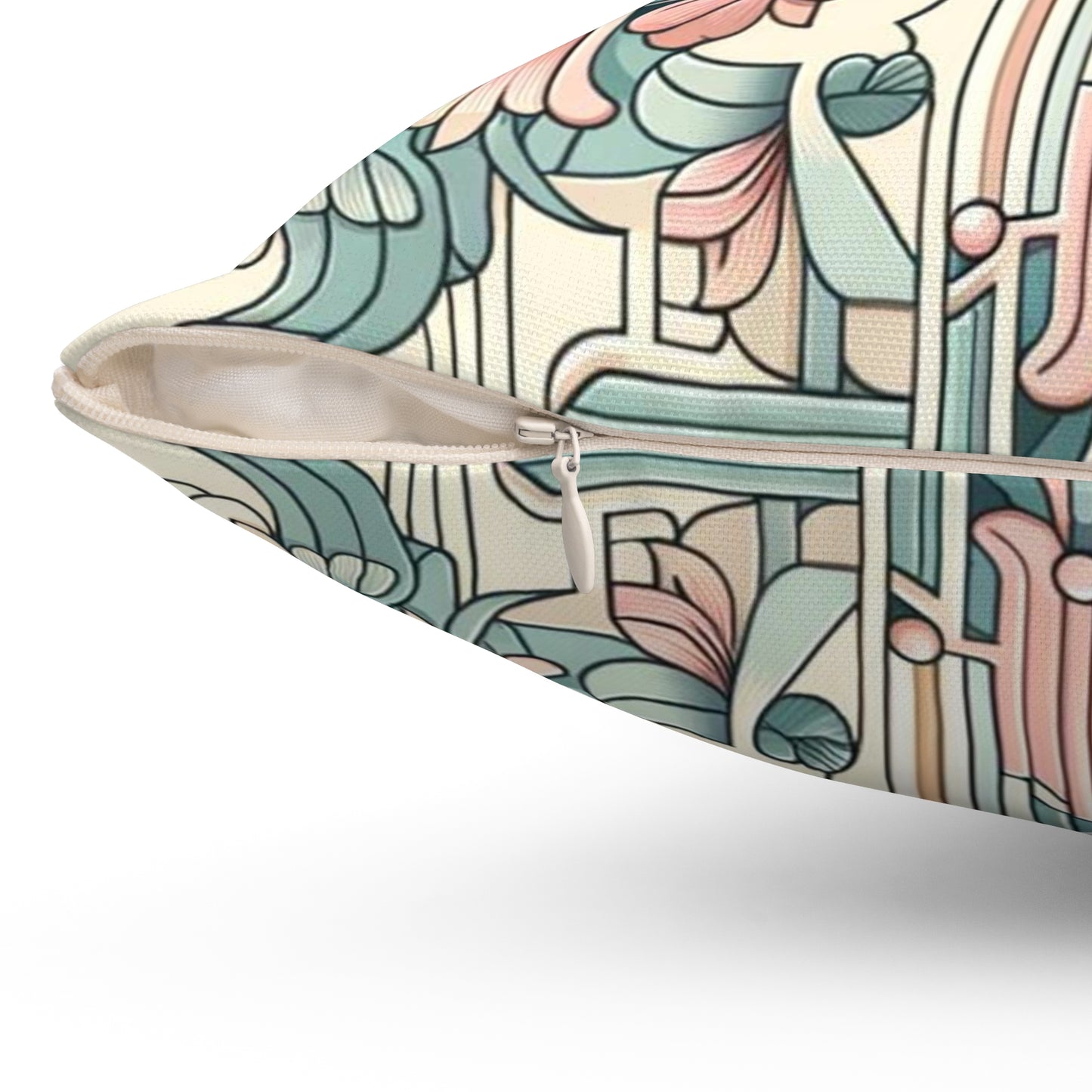 Spun Polyester Square Pillow