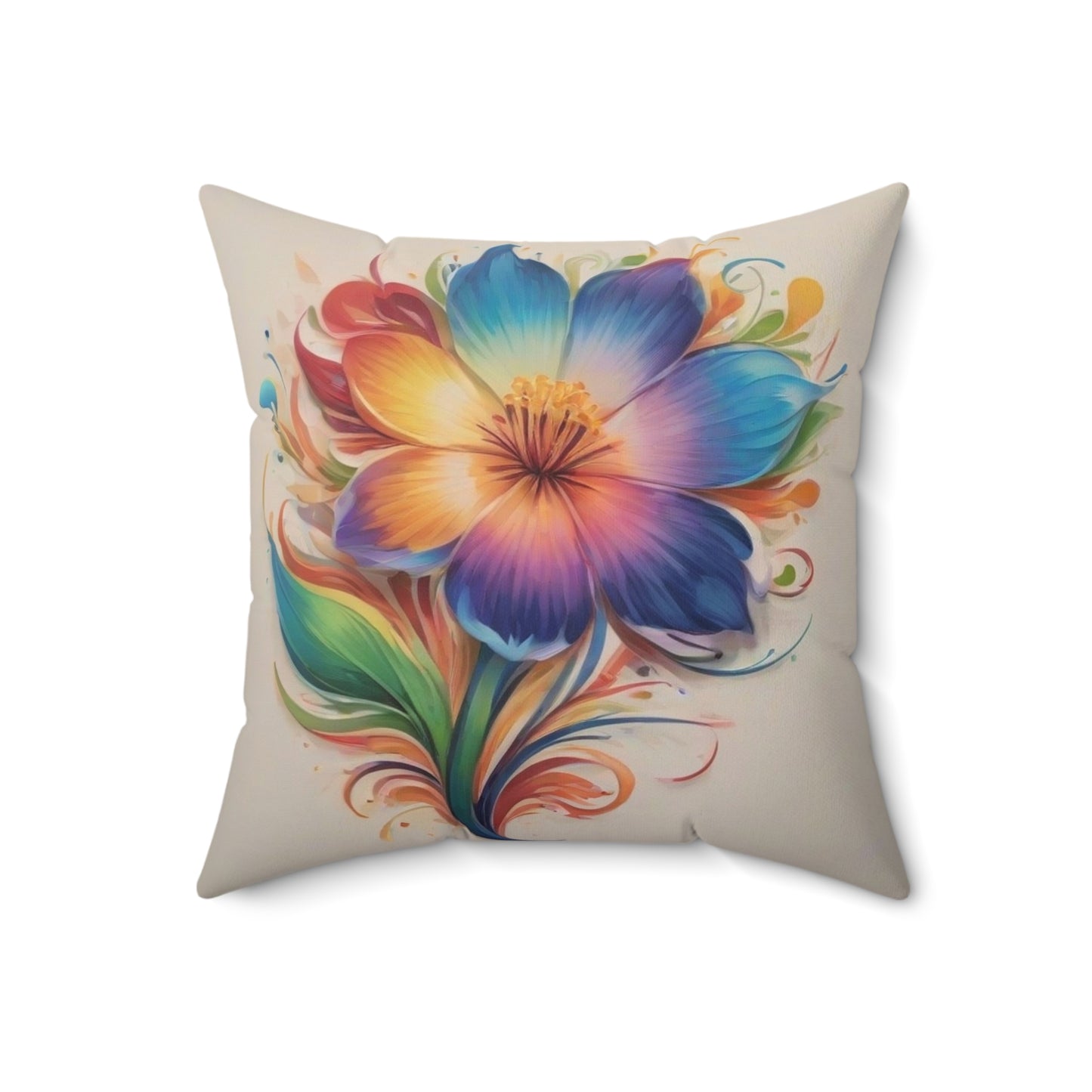 Spun Polyester Square Pillow