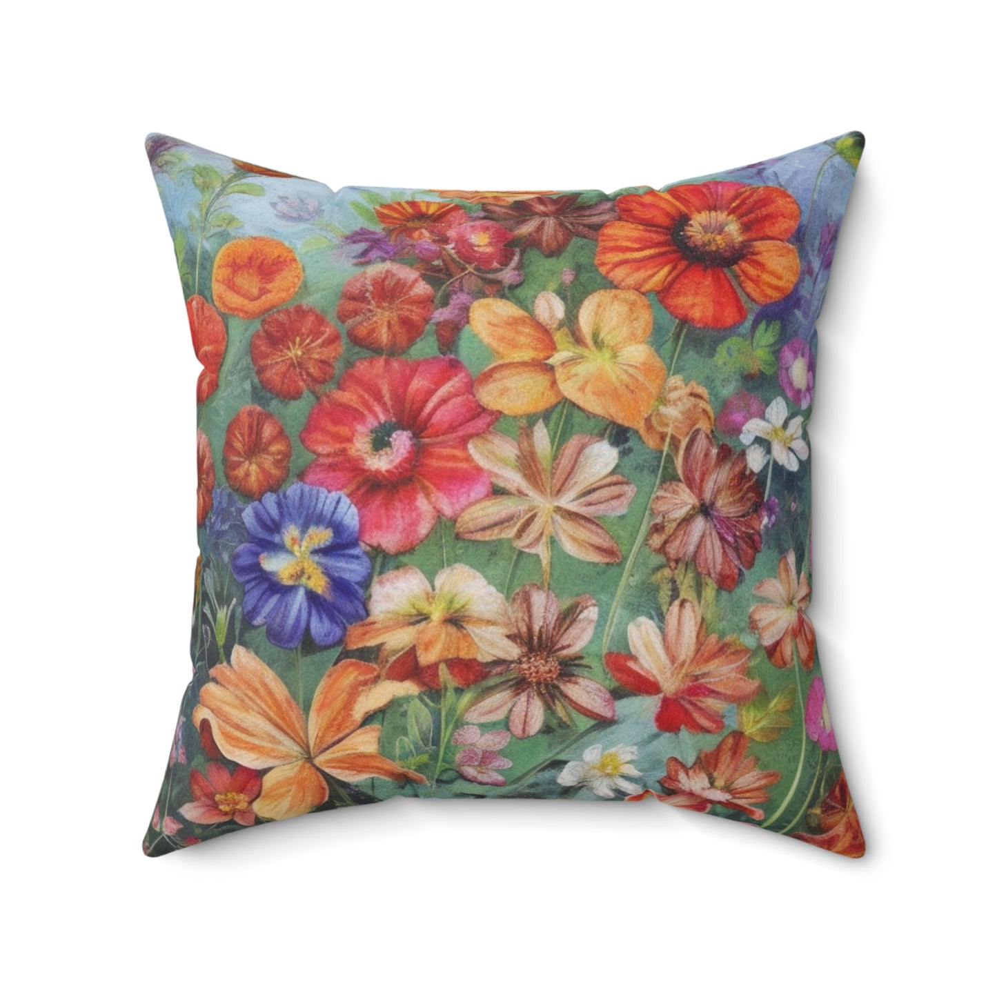 Spun Polyester Square Pillow
