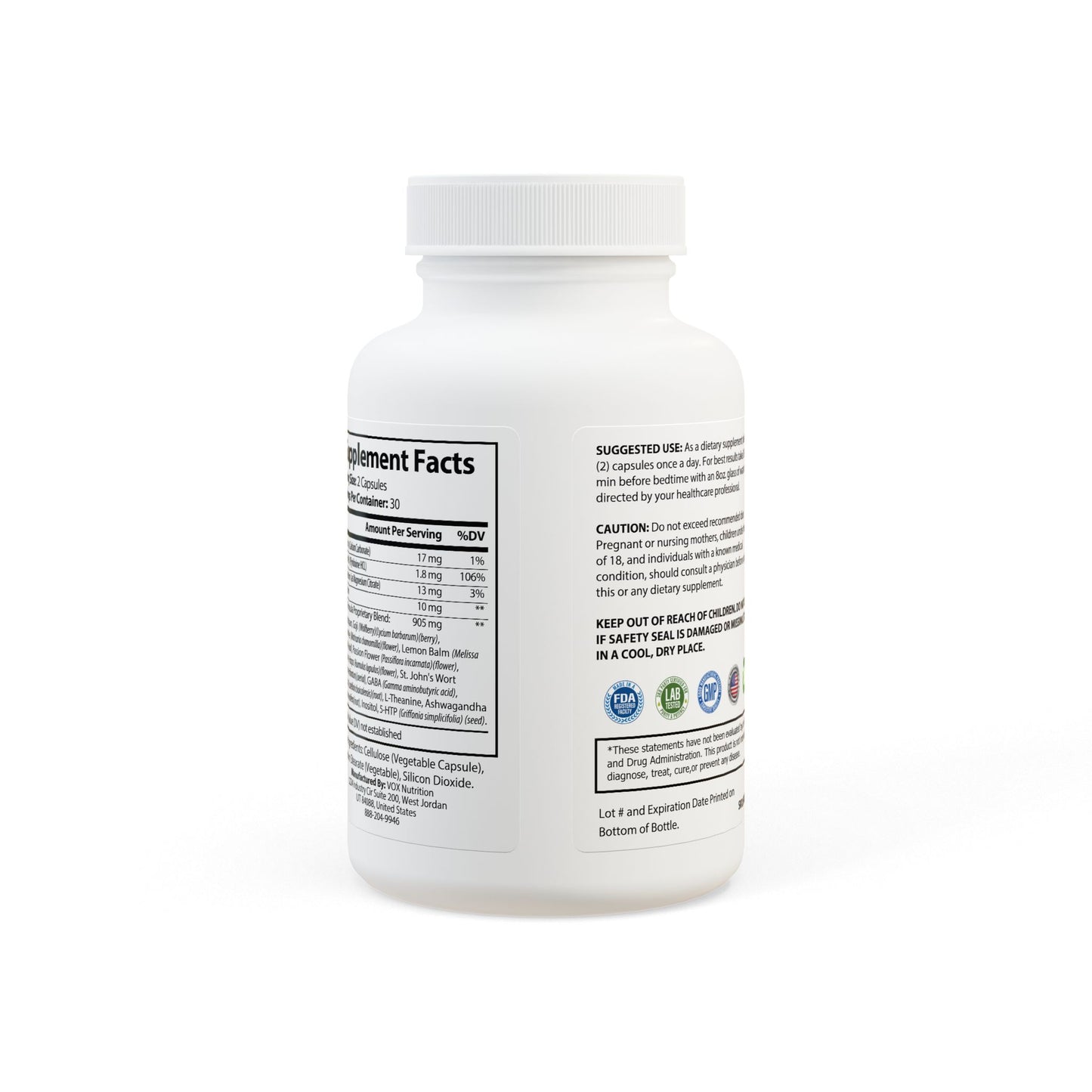 Sleep Supplement (60 Capsules) By Dr. Asad Ali Syed