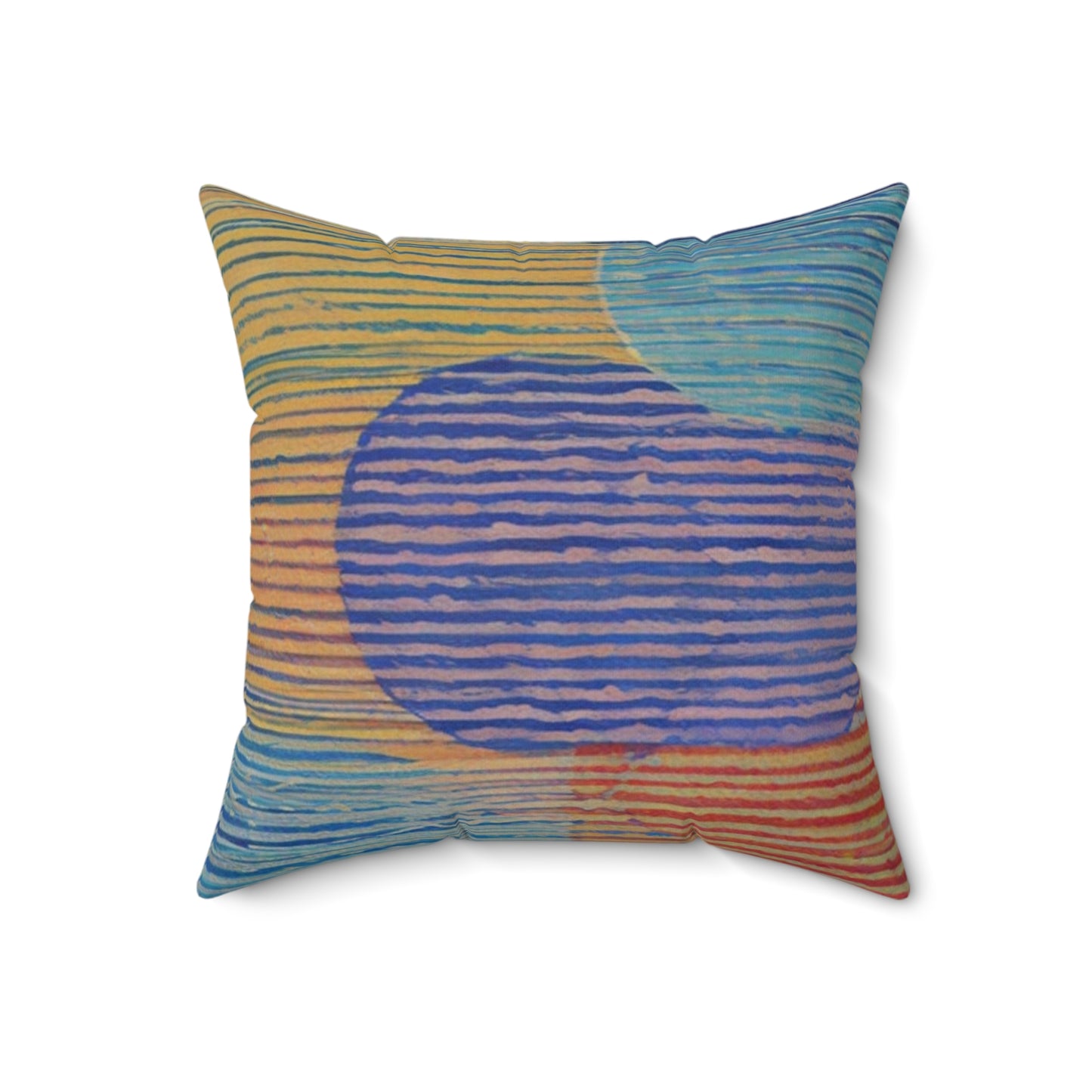 Spun Polyester Square Pillow