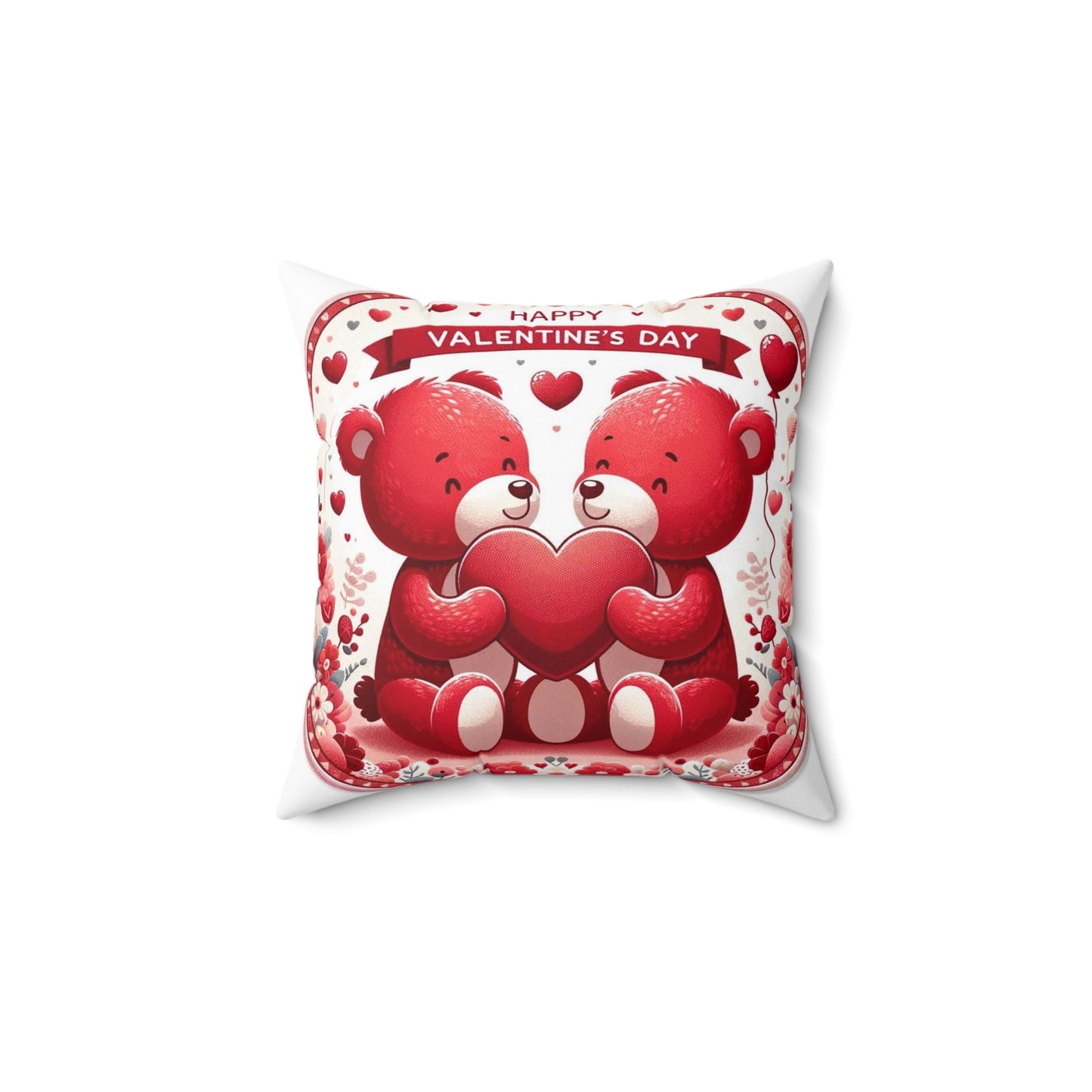 Spun Polyester Square Pillow