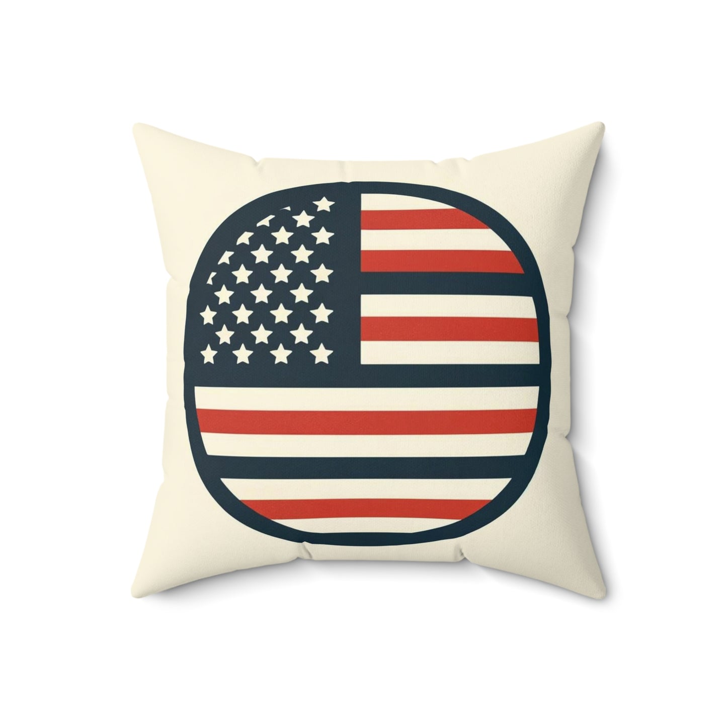 Spun Polyester Square Pillow