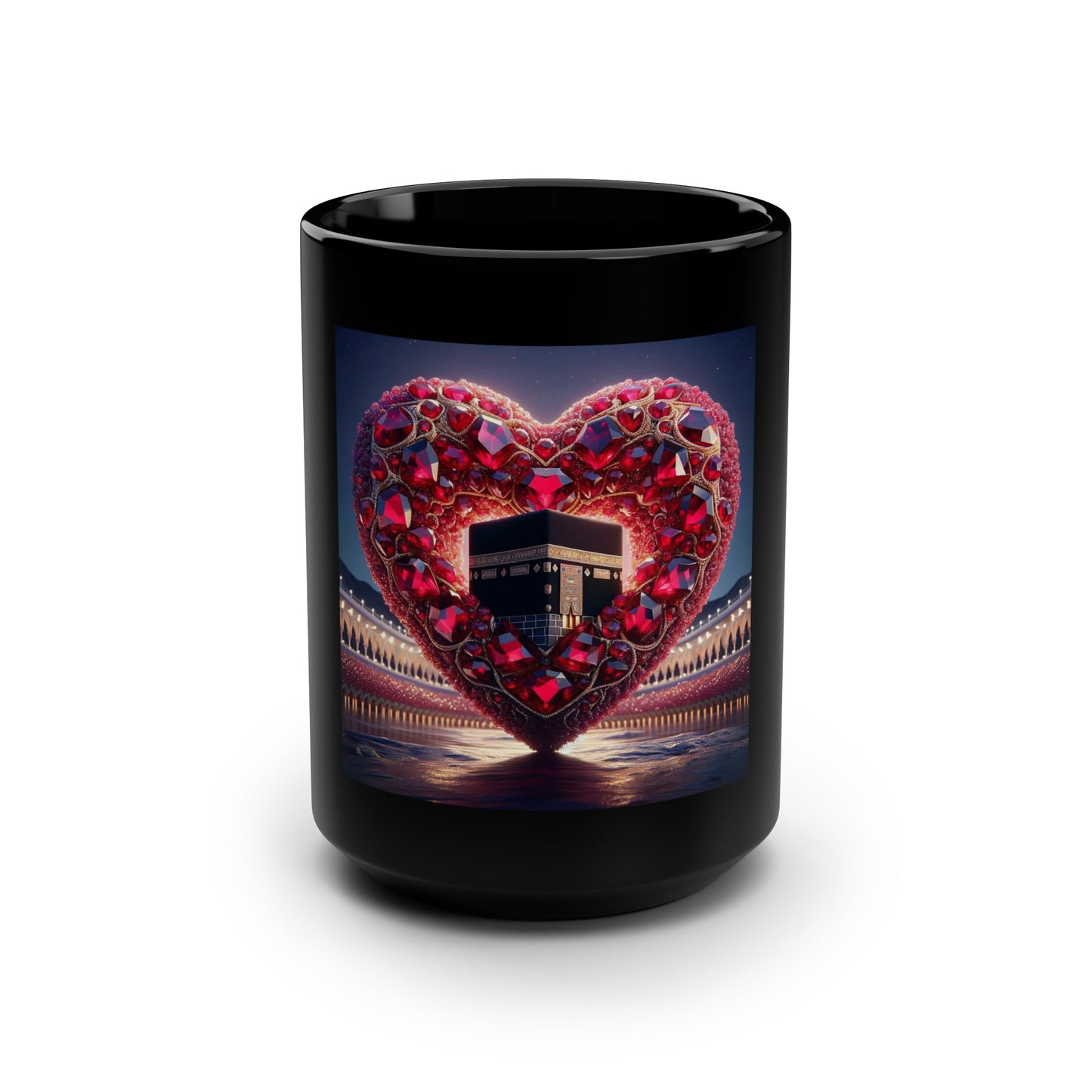 Black Mug, 15oz